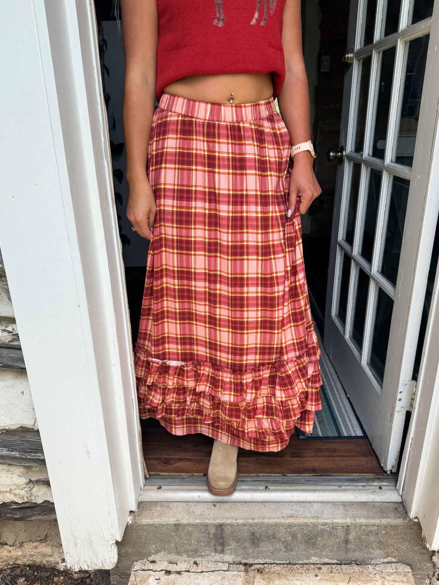 PREORDER- WANDER WEST MAXI SKIRT (2 Options)