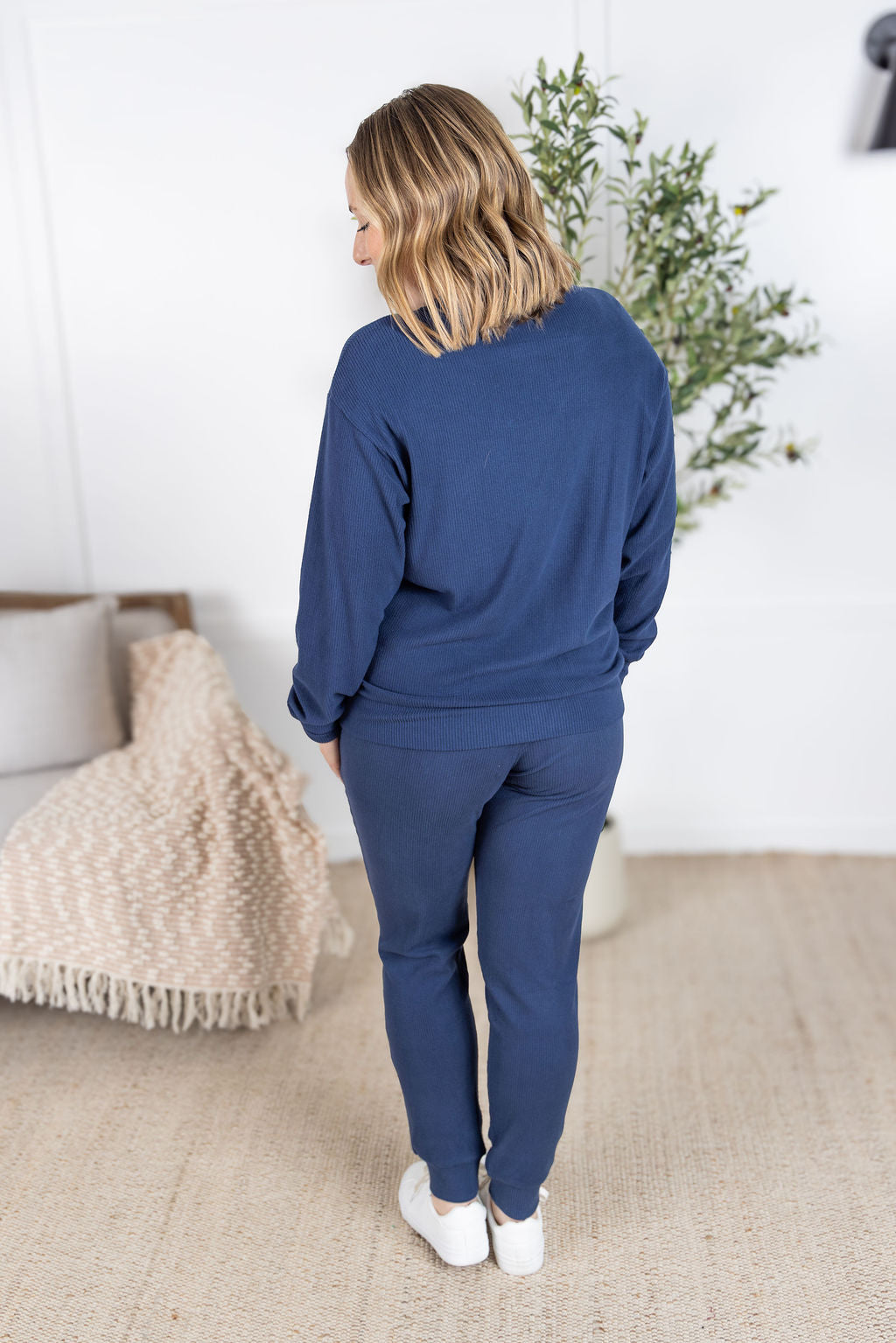 IN STOCK Corrine Joggers - Navy