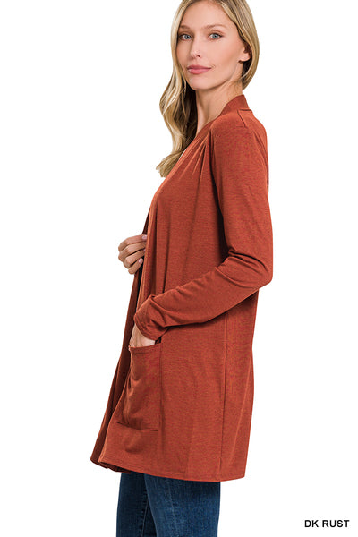 Basic Bae Slouchy Pocket Cardigan in 7 Colors