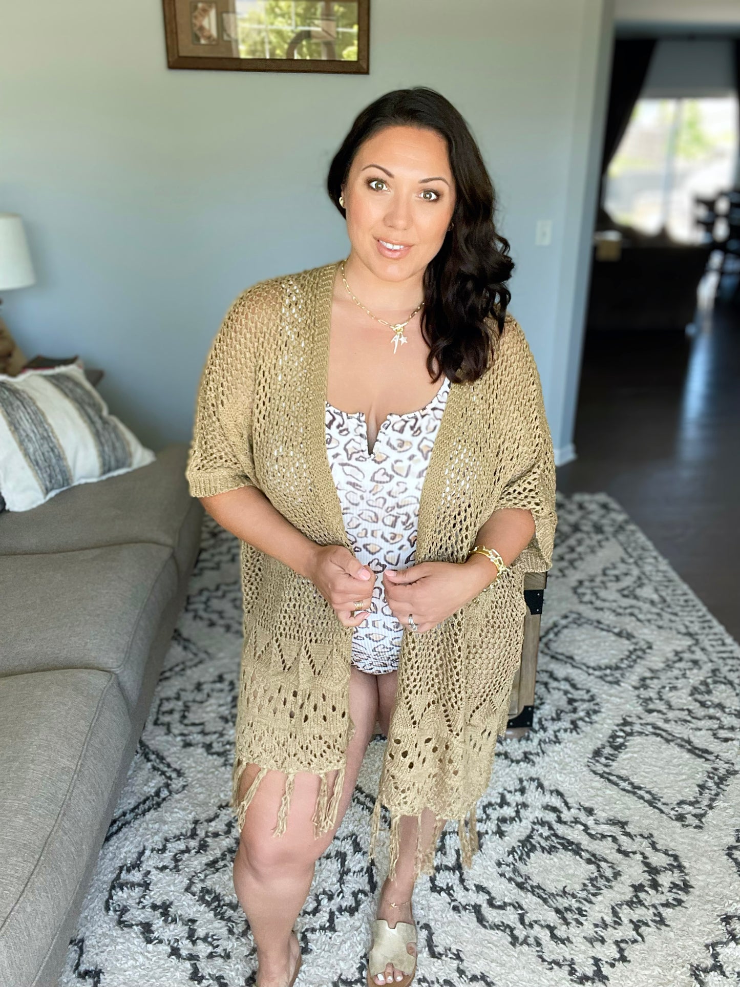 Amanda Crochet Cardigan in Multiple Colors