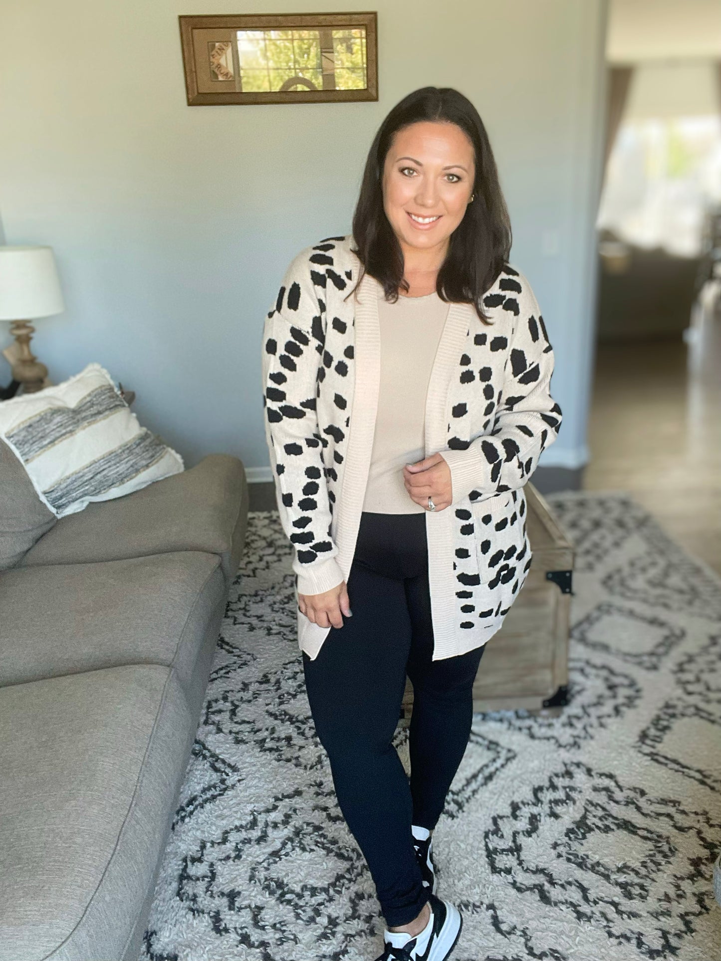 JuliaRose Luxe Full Length Leggings (No Pockets) in Black