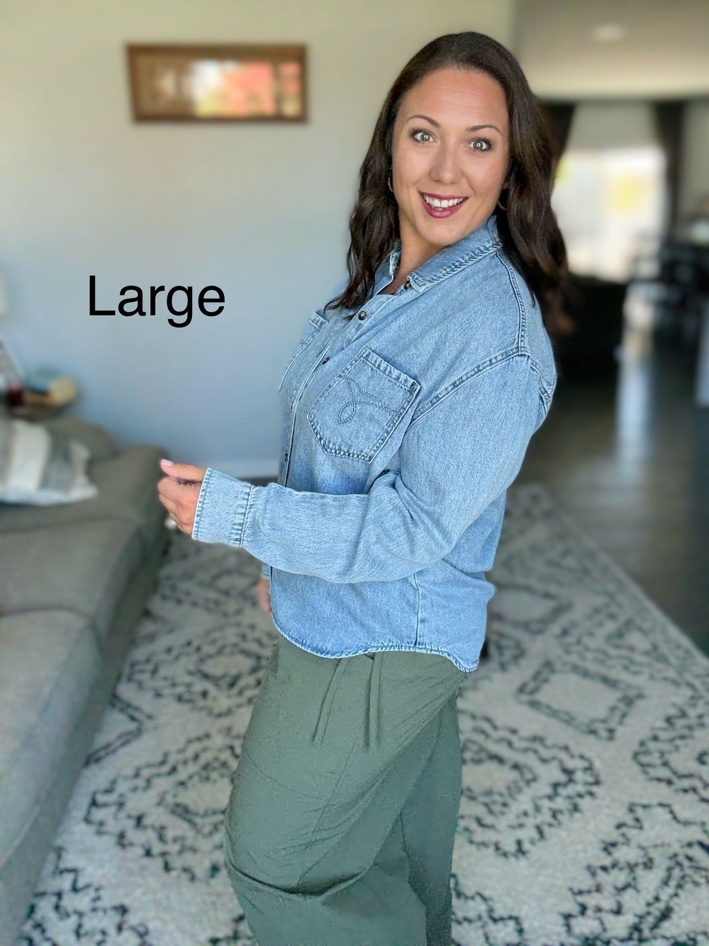 Judy Blue Essential Denim Button Down Shirt