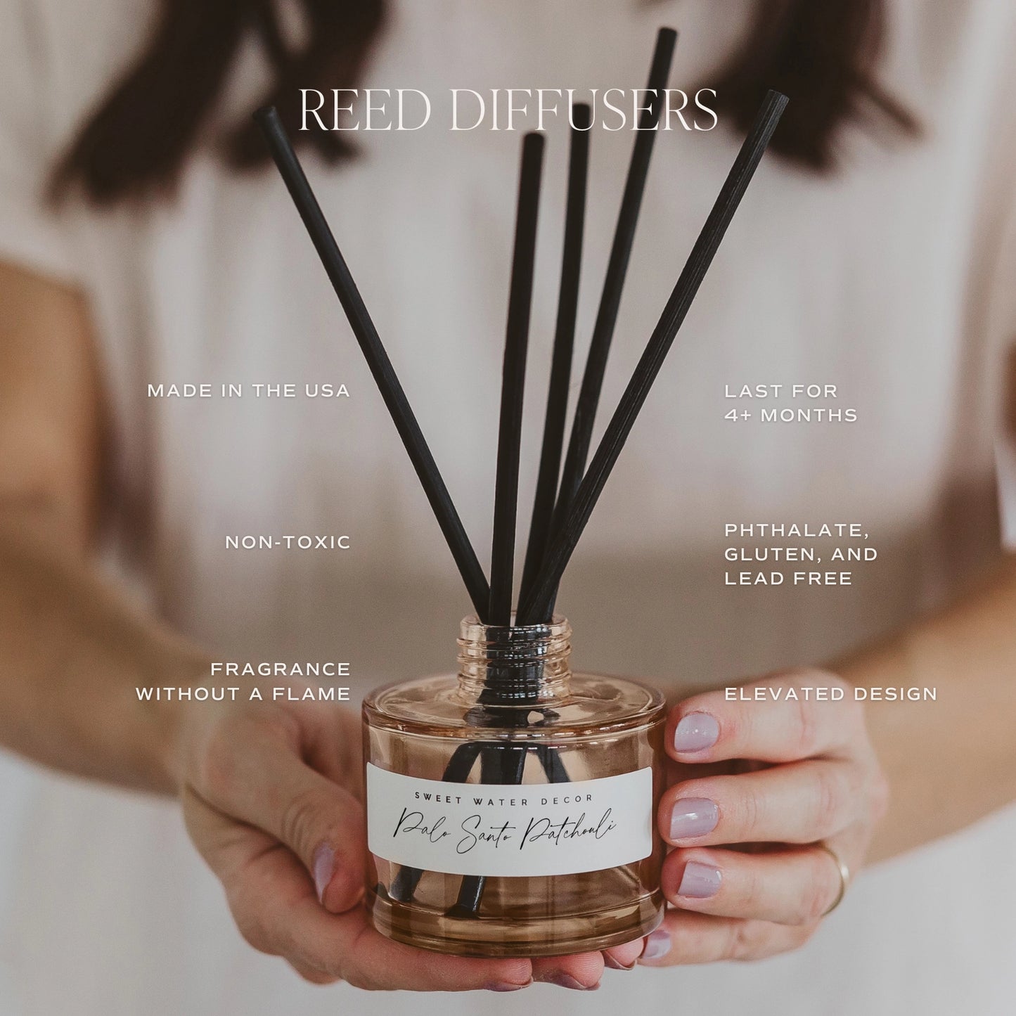 Sweetwater Decor | Weekend Reed Diffuser with New Tinted Bottle