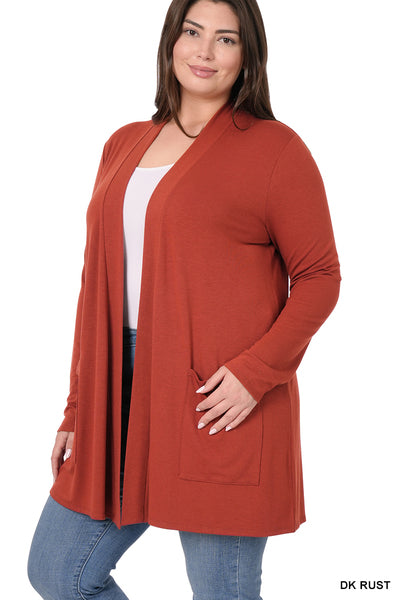 Basic Bae Slouchy Pocket Cardigan in 7 Colors