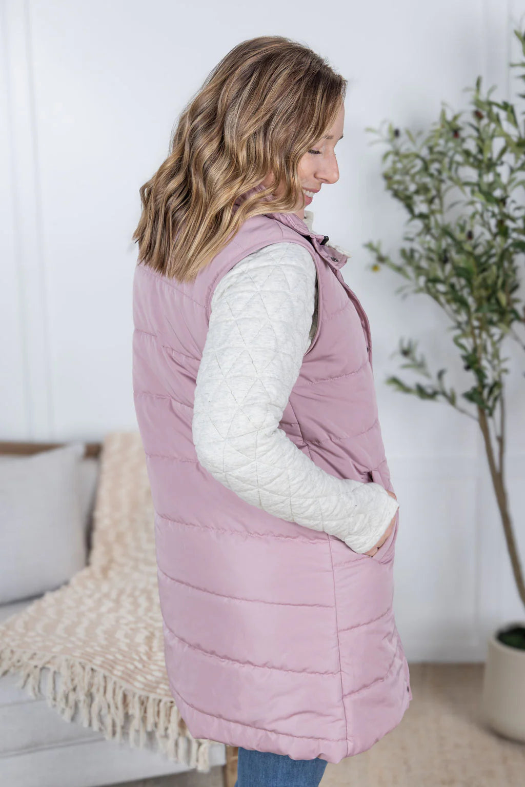 Michelle Mae Harlow Long Vests in Multiple Colors