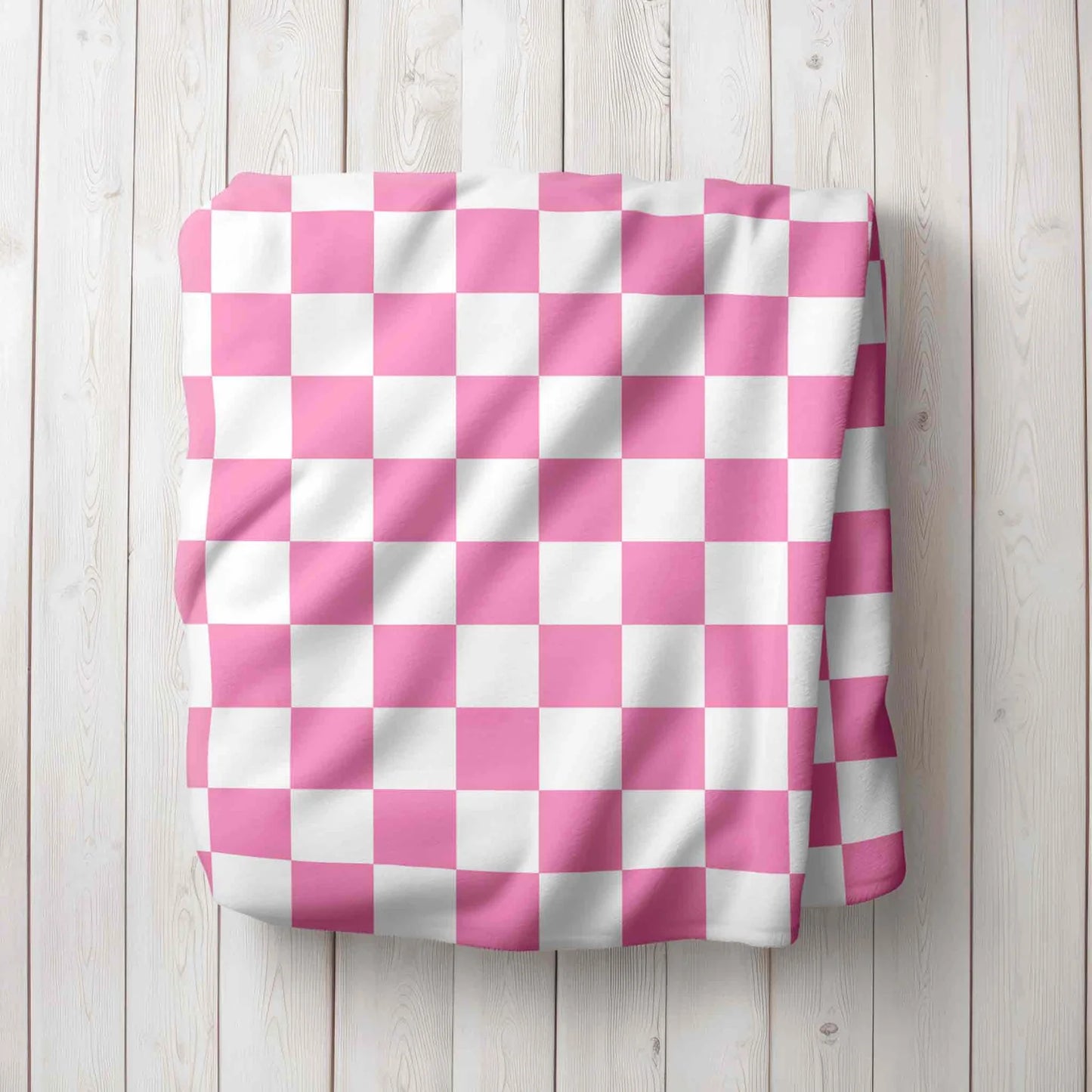 Preorder: Personalized Checkered Name Blanket