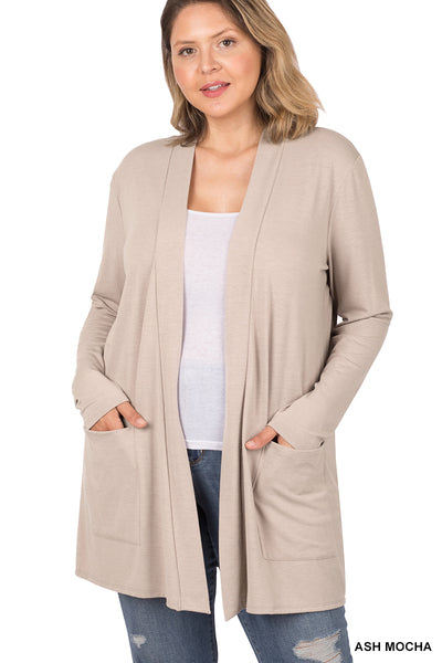 Basic Bae Slouchy Pocket Cardigan in 7 Colors