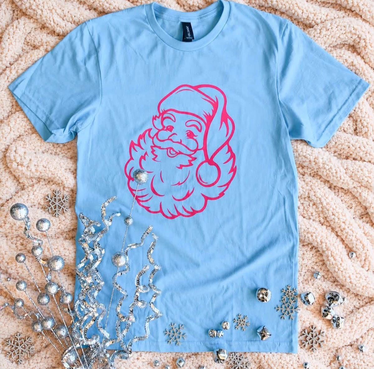 PREORDER: Santa in Pink Graphic