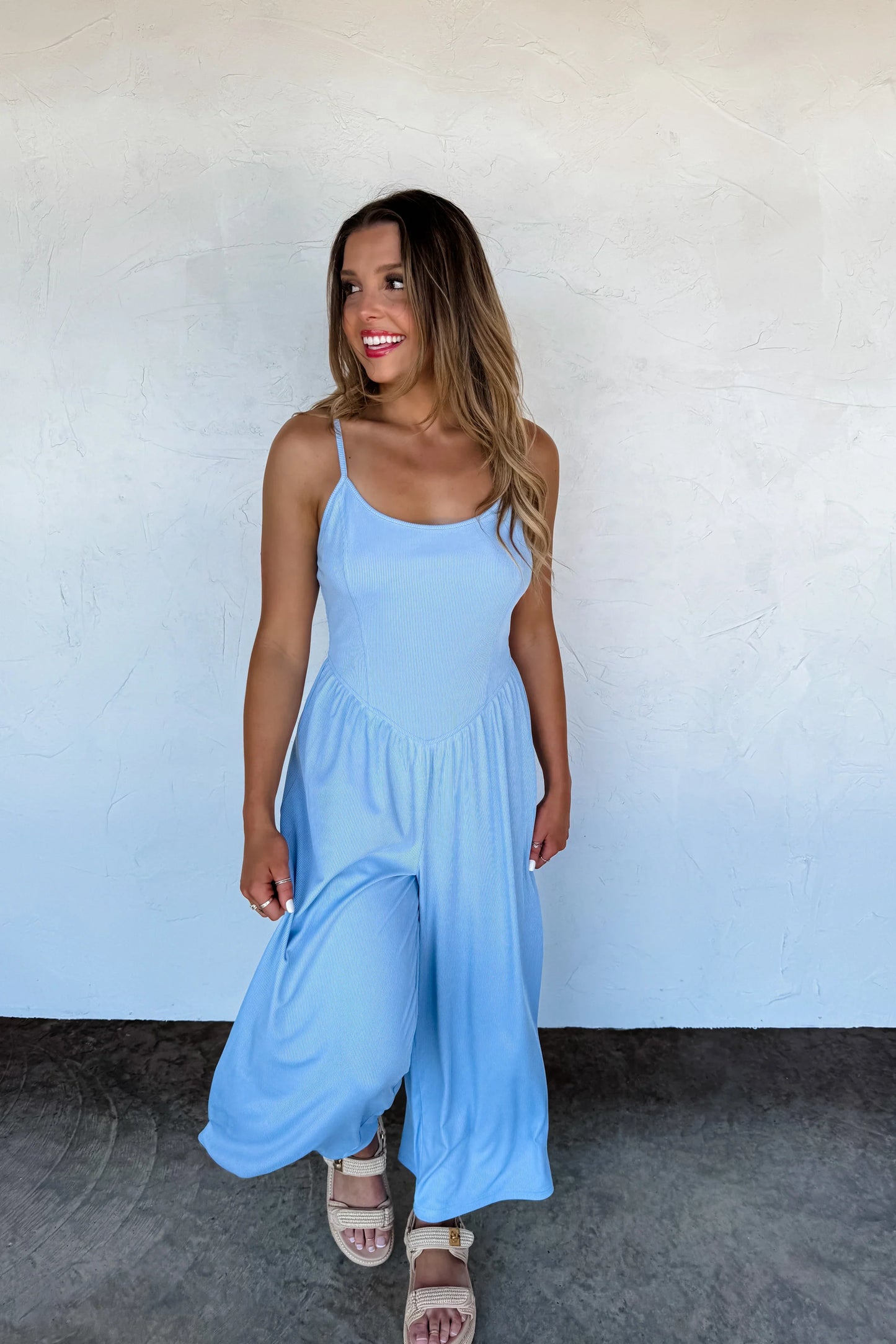 Cooper Ribbed Romper (RTS)
