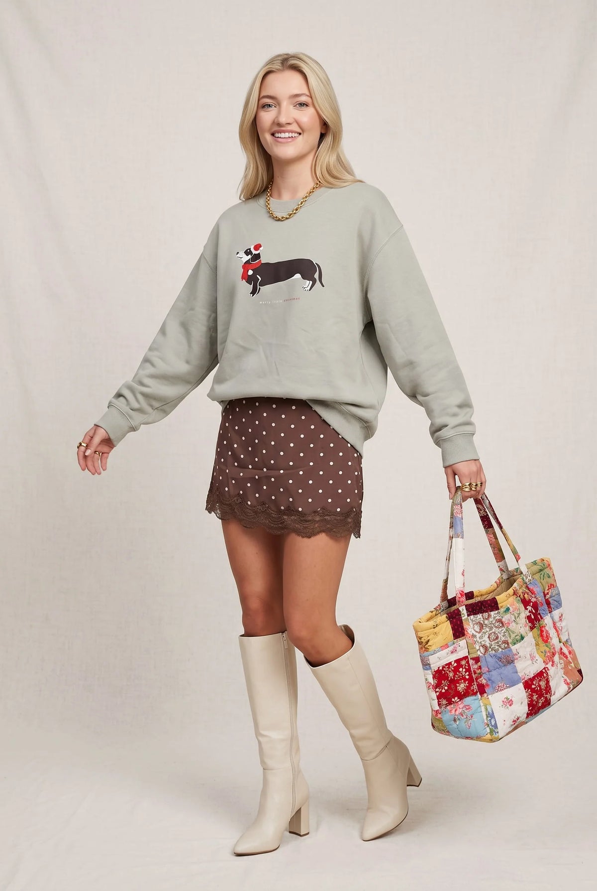 PREORDER Merry Little Weenie Dog Sweatshirt