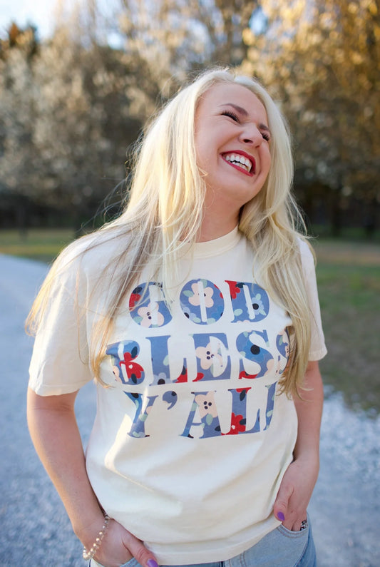 PREORDER: God Bless Y'all Graphic Tee