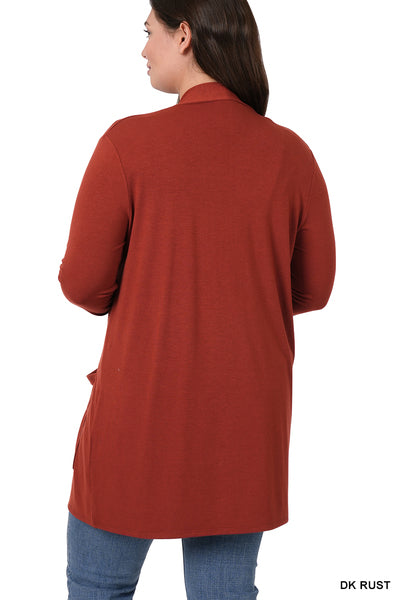 Basic Bae Slouchy Pocket Cardigan in 7 Colors