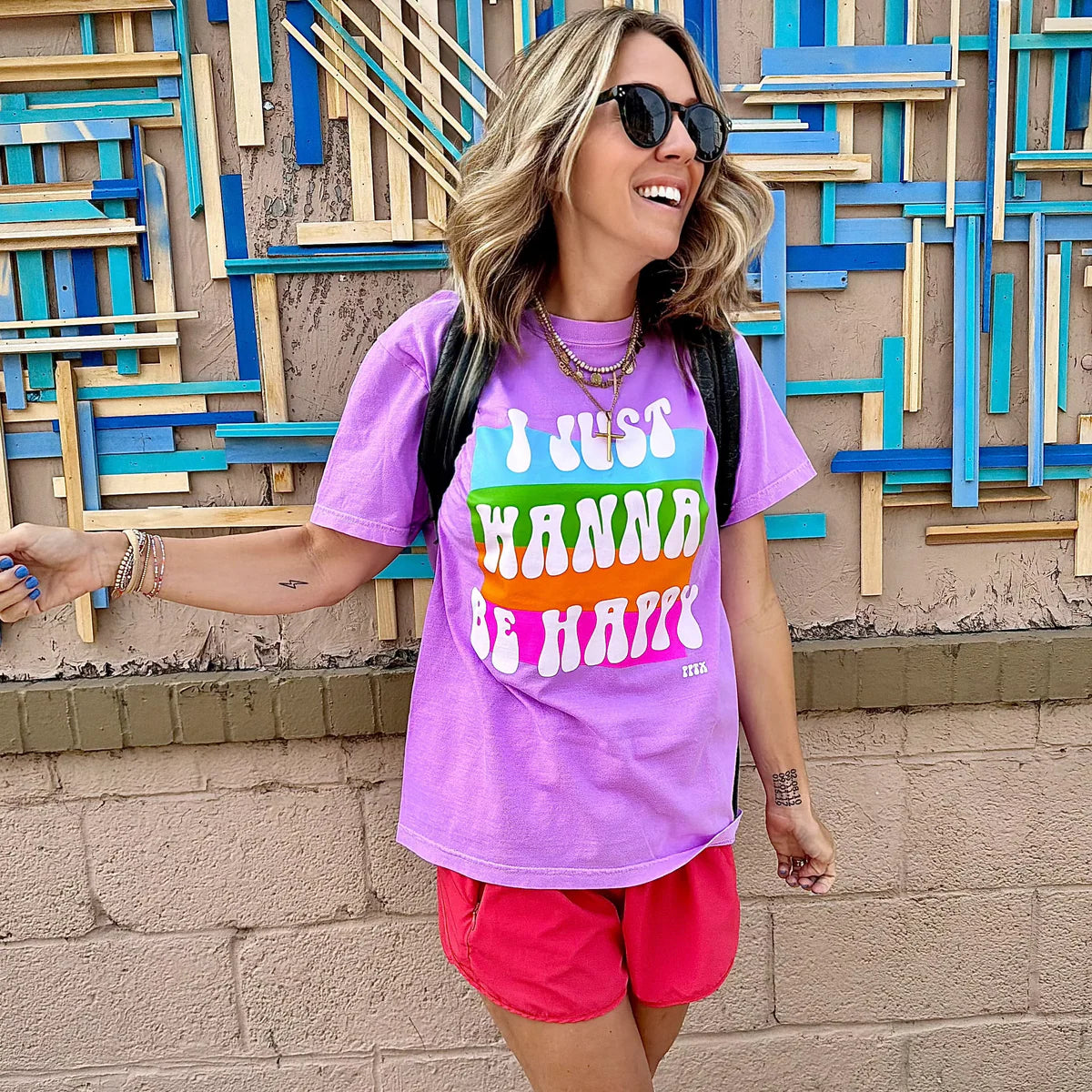 PREORDER: Just Wanna Be Happy Tee