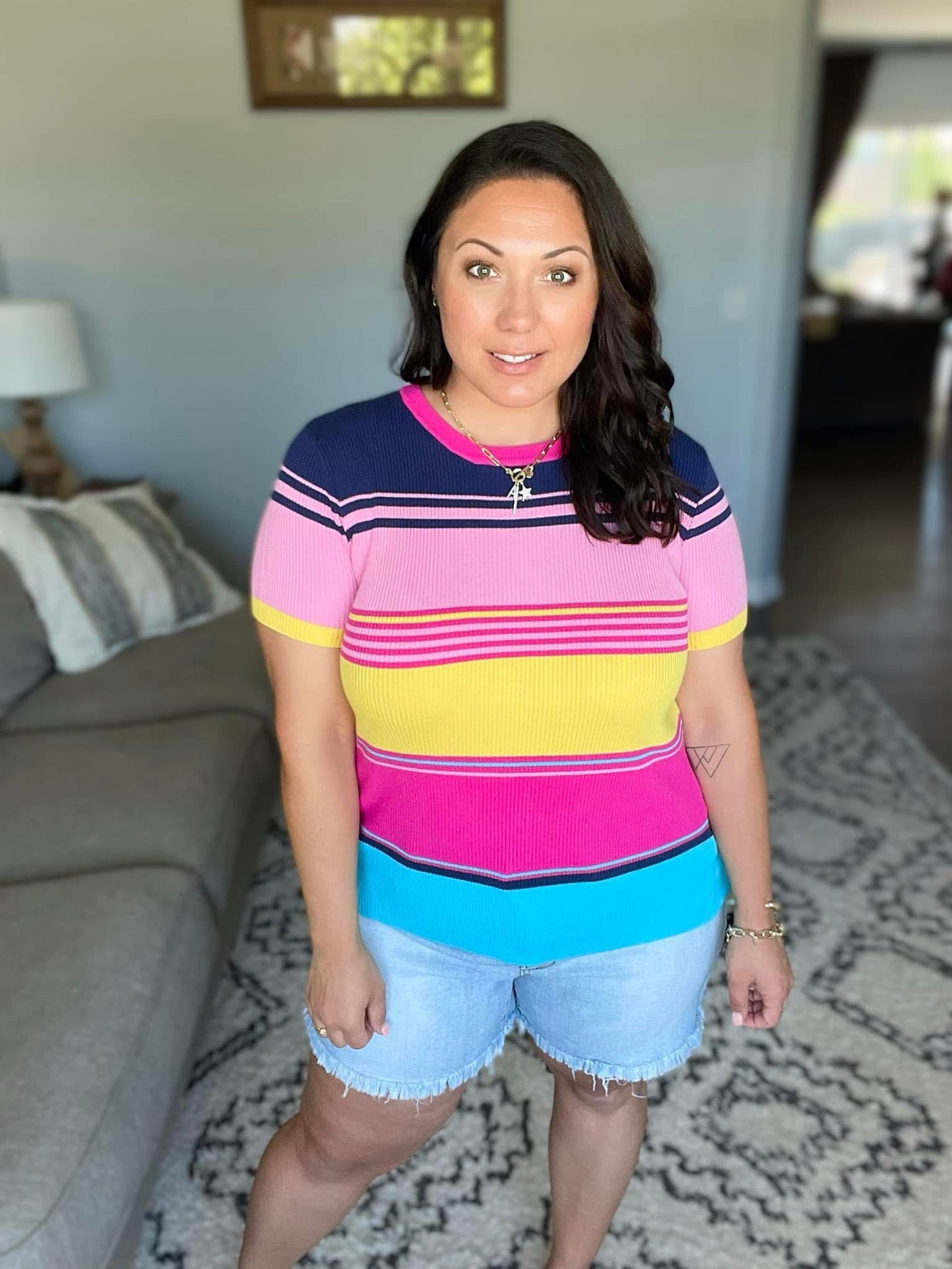 Sounds Great Striped Top