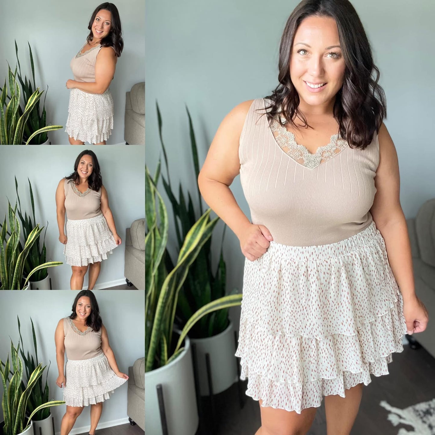 Swish and Sway Tiered Skirt