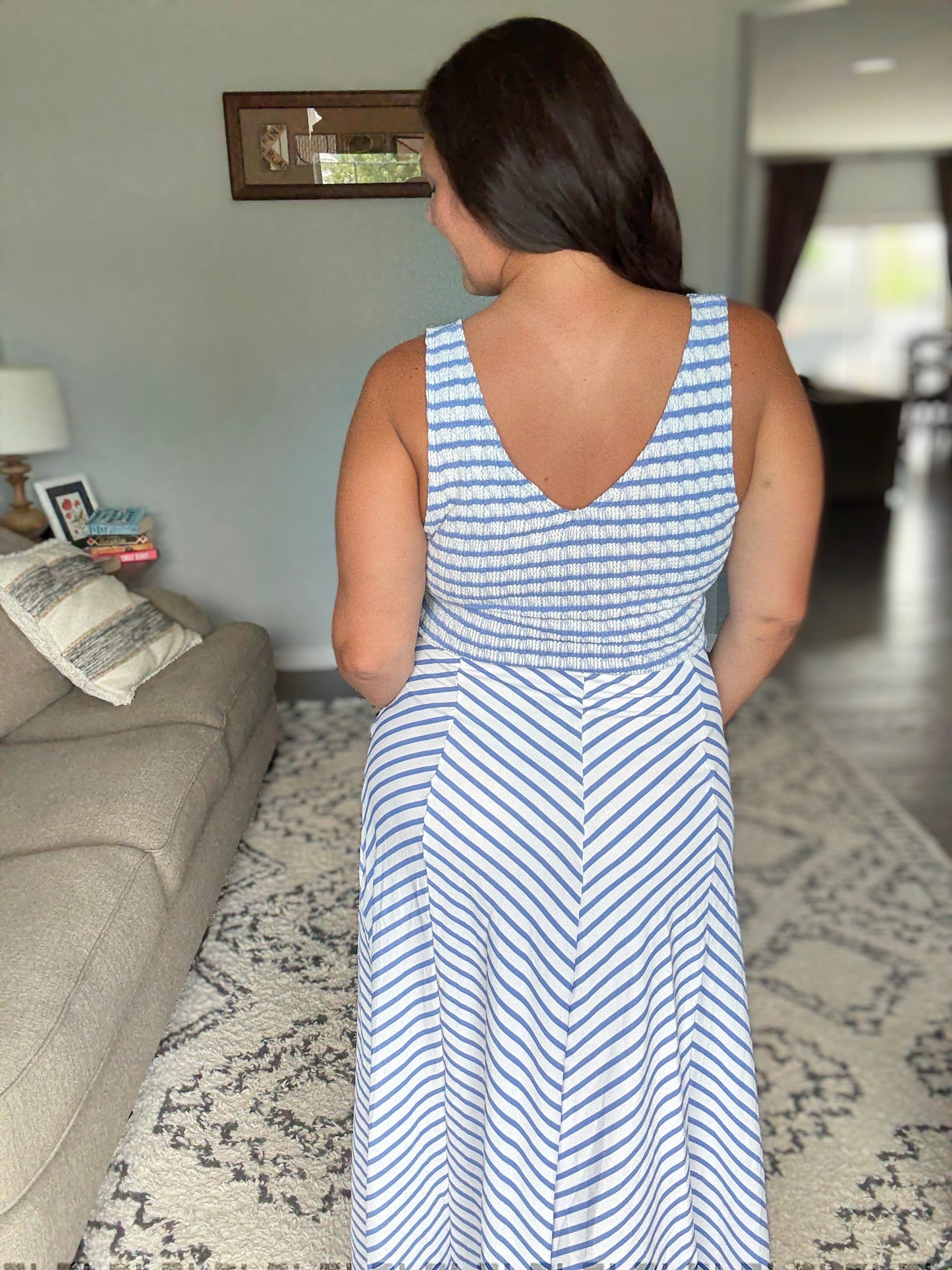 Luciana Stripe Dress