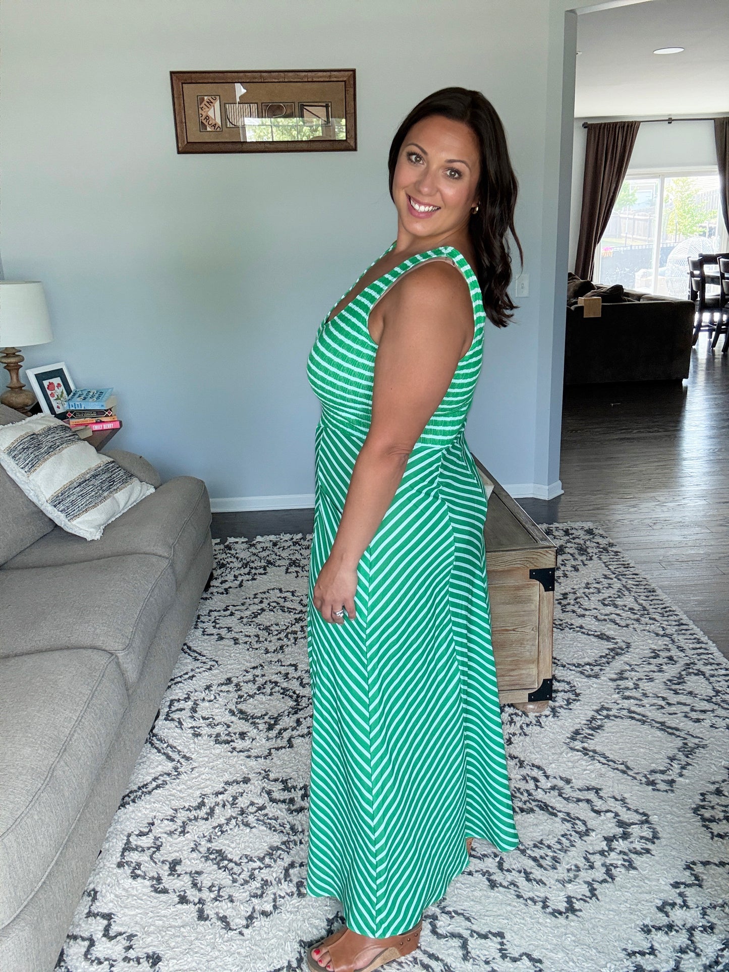 Luciana Stripe Dress