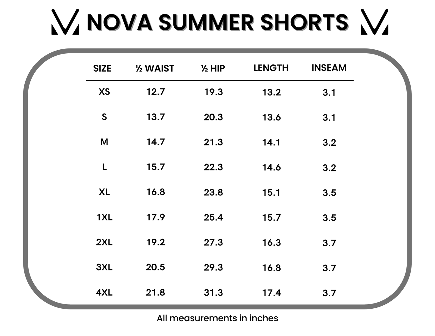Michelle Mae Nova Summer Shorts - Tropical Leaf