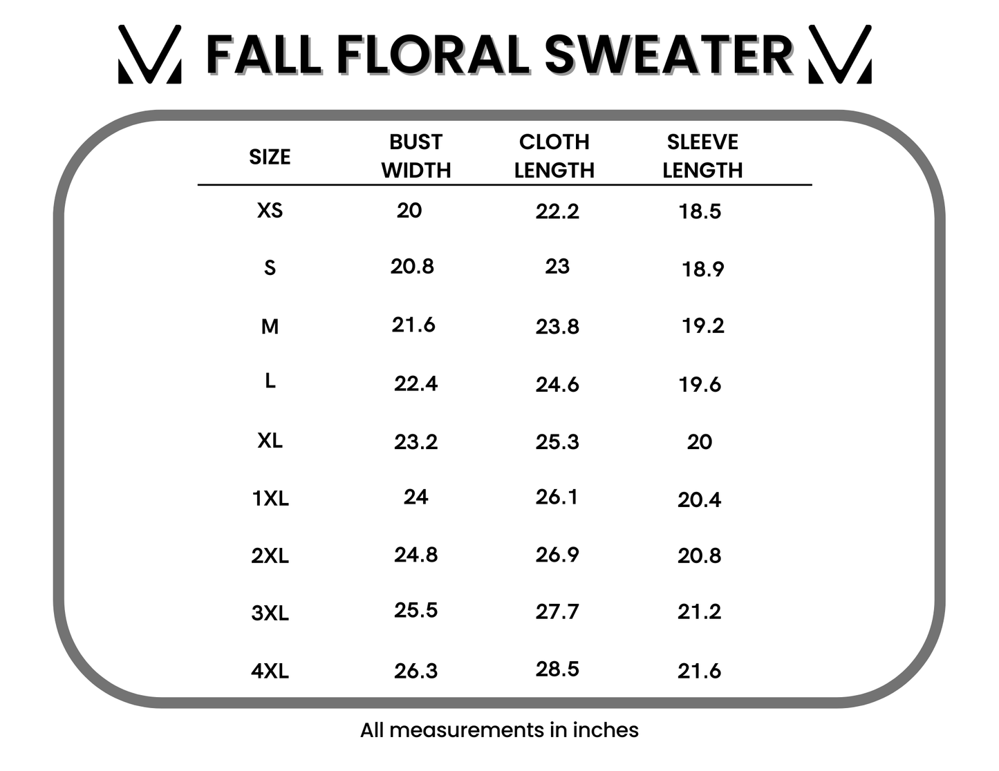 Michelle Mae Fall Floral Sweater - Beige