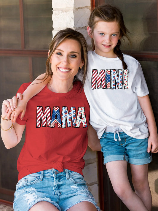 PREORDER: Patriotic Mommy & Me Graphics
