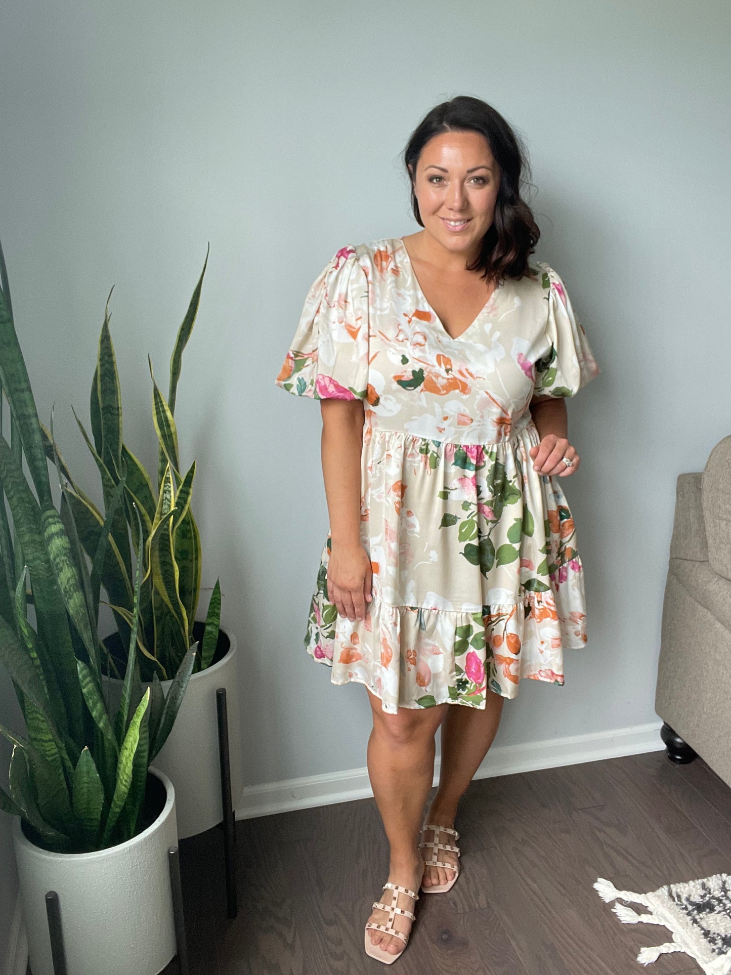 Delightful Surprise Floral Dress
