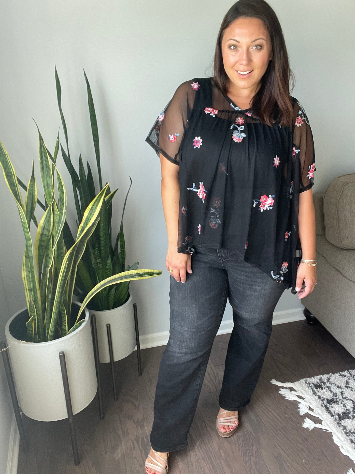 Best We've Got Embroidered Blouse
