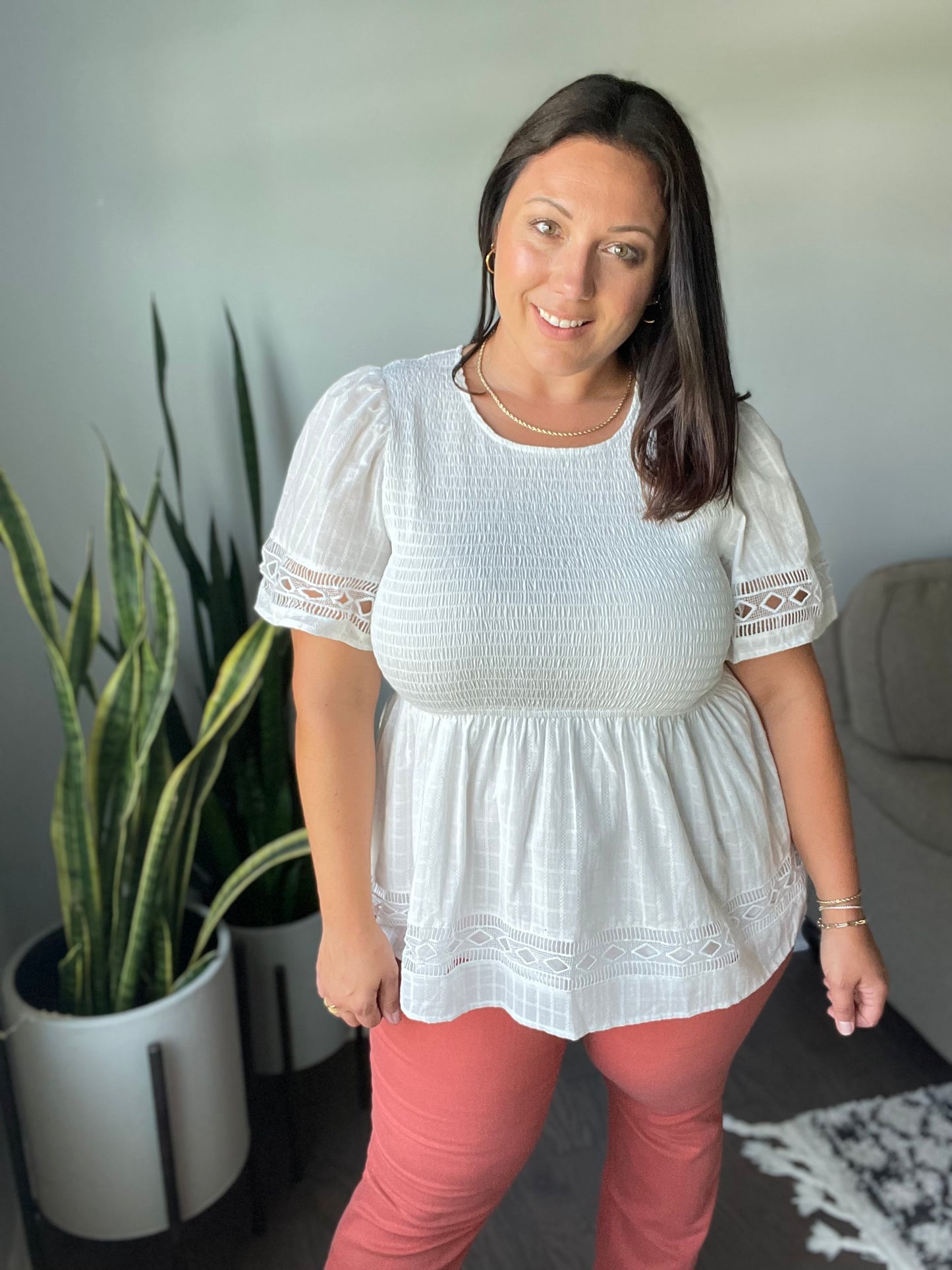 Sweet Sister Peplum Blouse