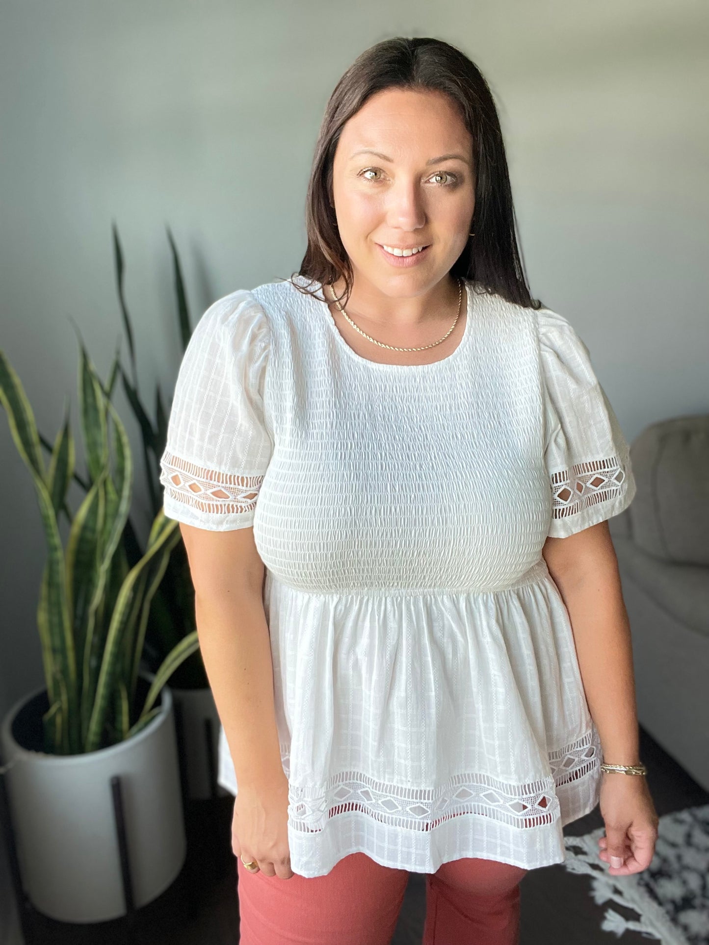 Sweet Sister Peplum Blouse
