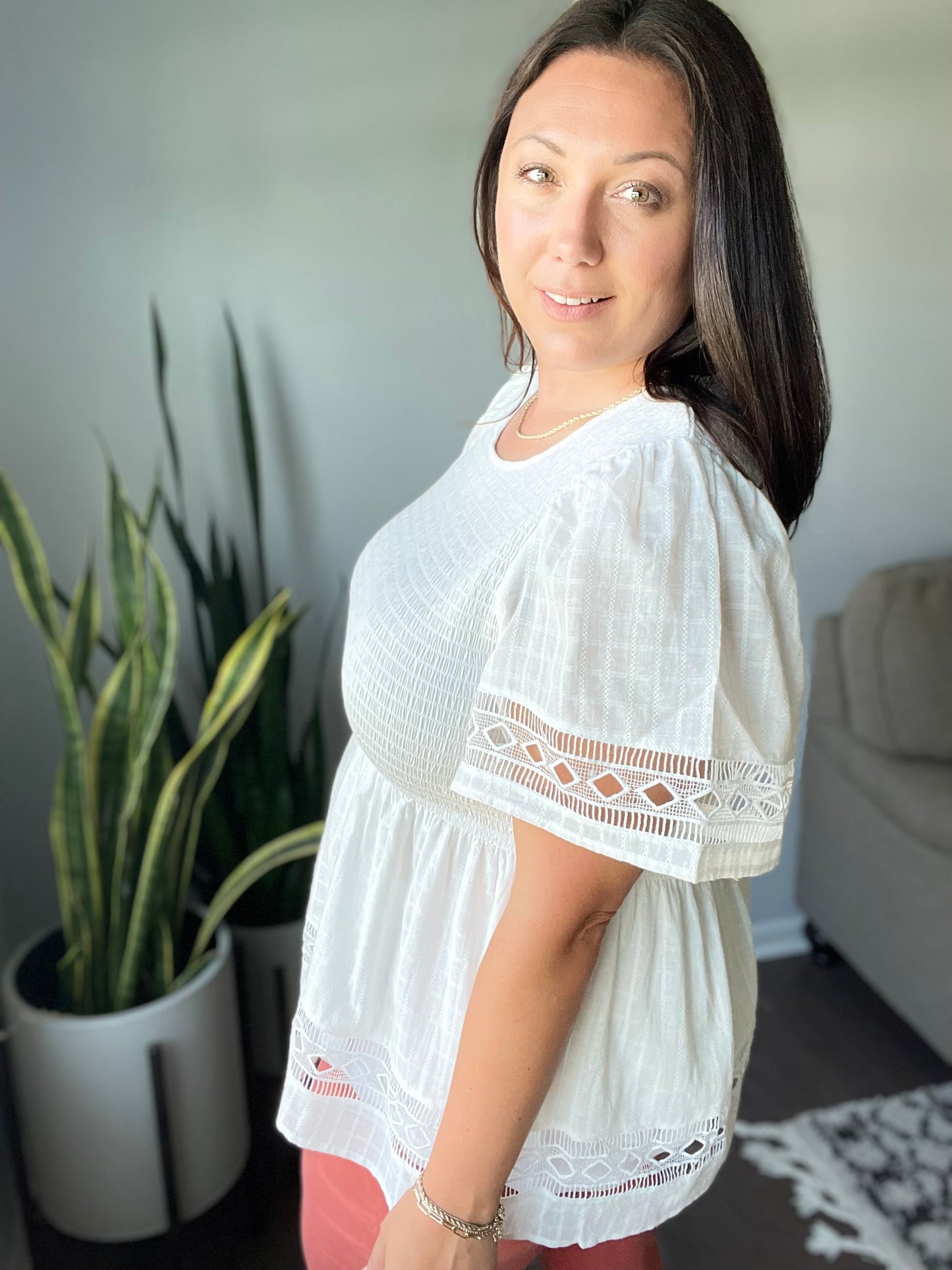 Sweet Sister Peplum Blouse
