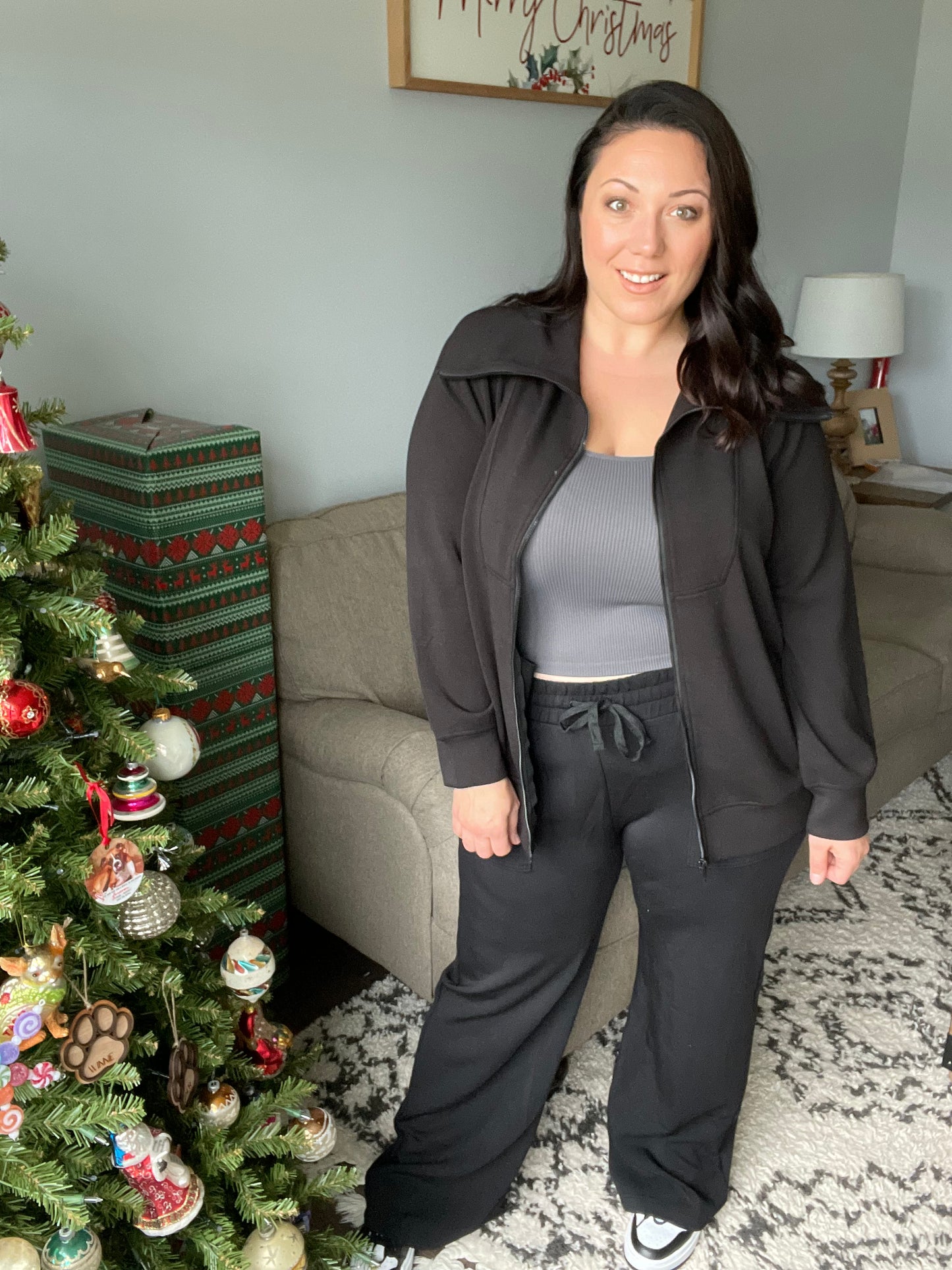 Handle That Straight Leg Pants in Black