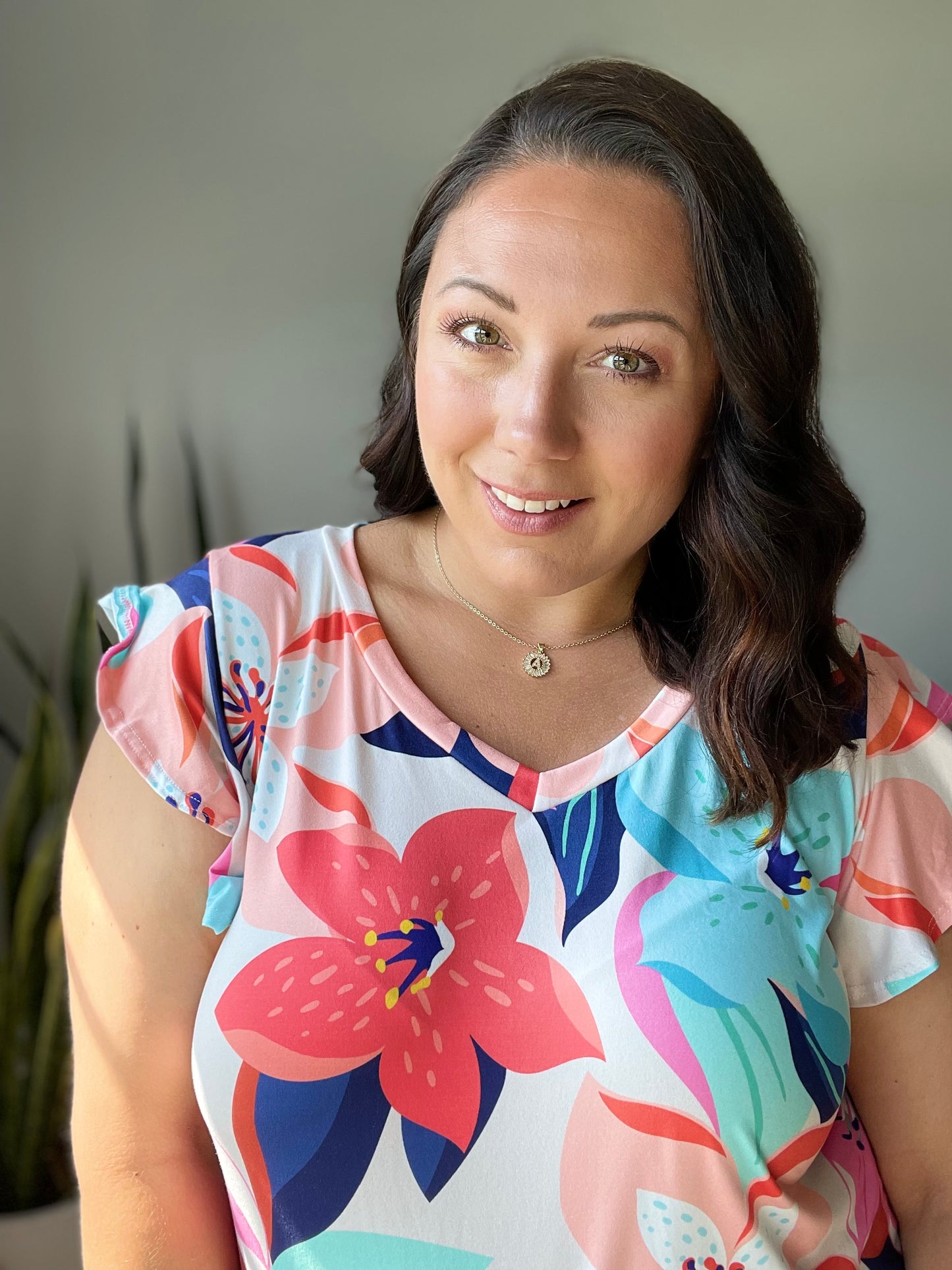 Impossible to Ignore Floral Blouse