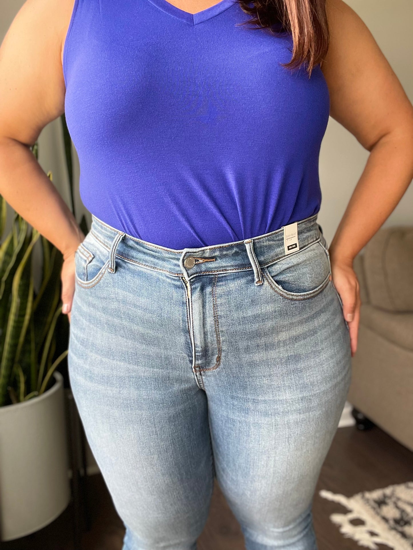 Catherine Mid Rise Vintage Skinny Jeans
