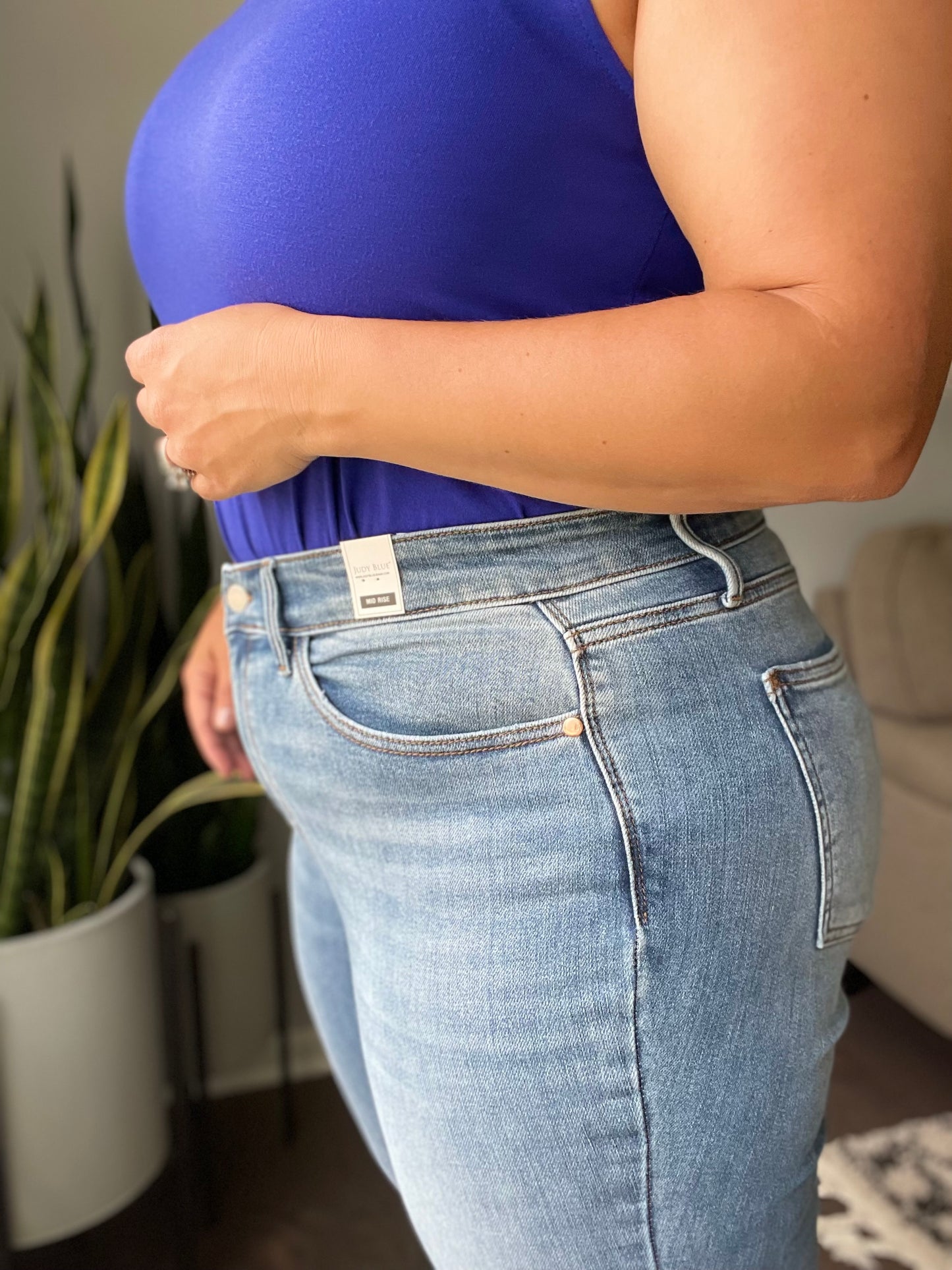 Catherine Mid Rise Vintage Skinny Jeans