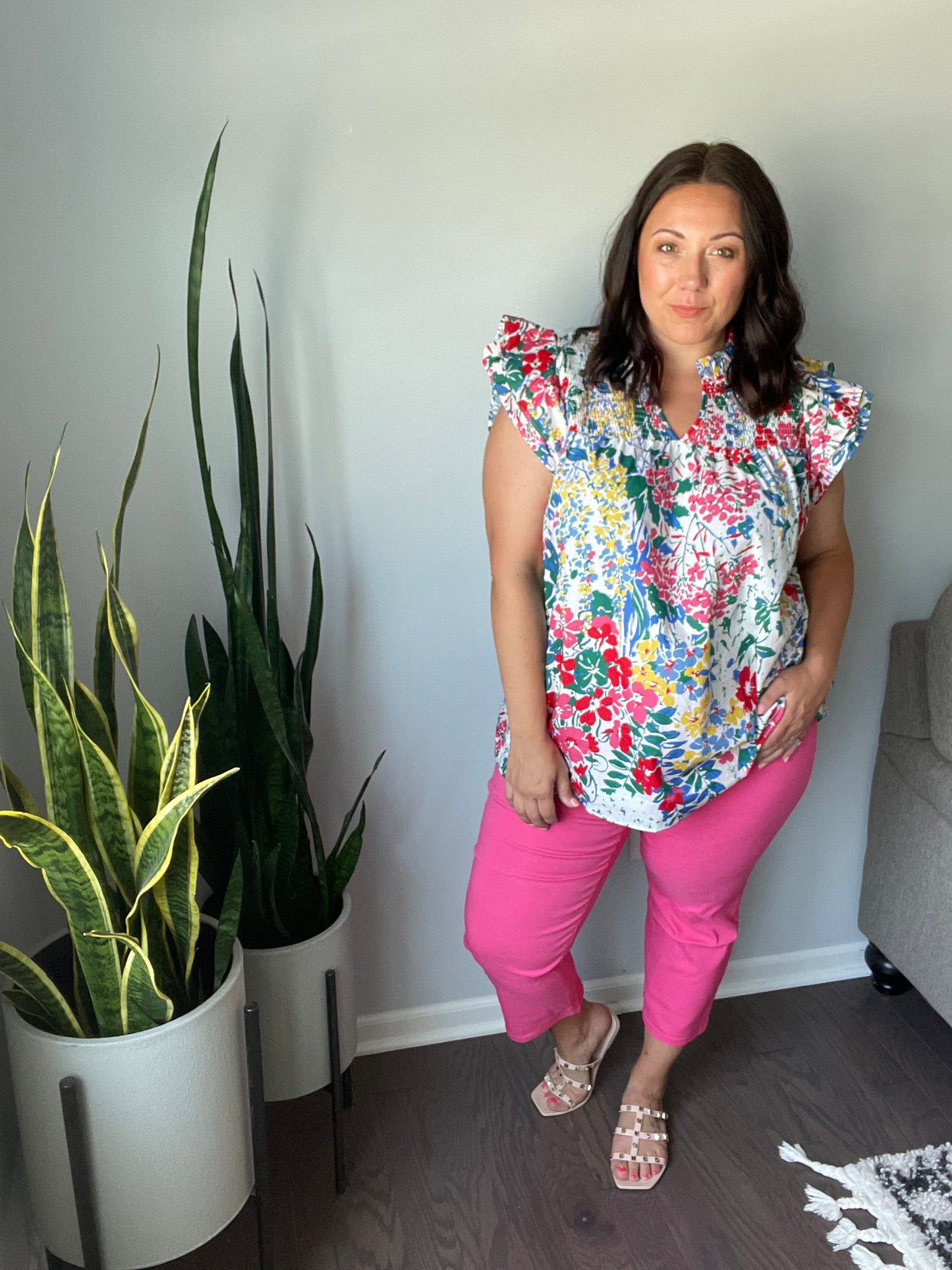 Floral Impressions Blouse