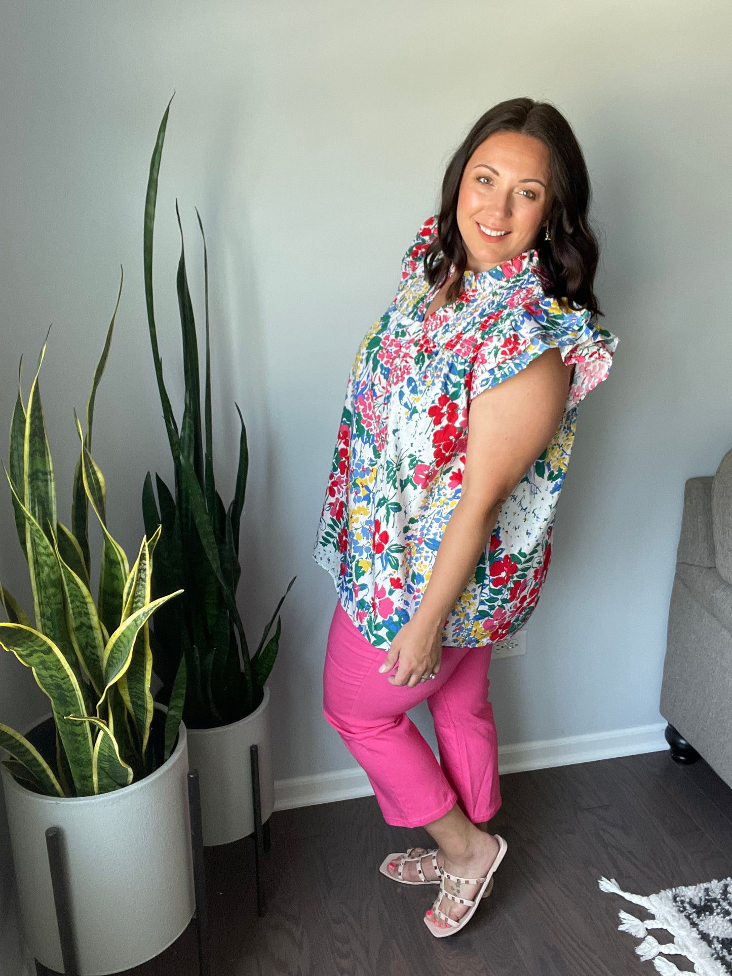 Floral Impressions Blouse