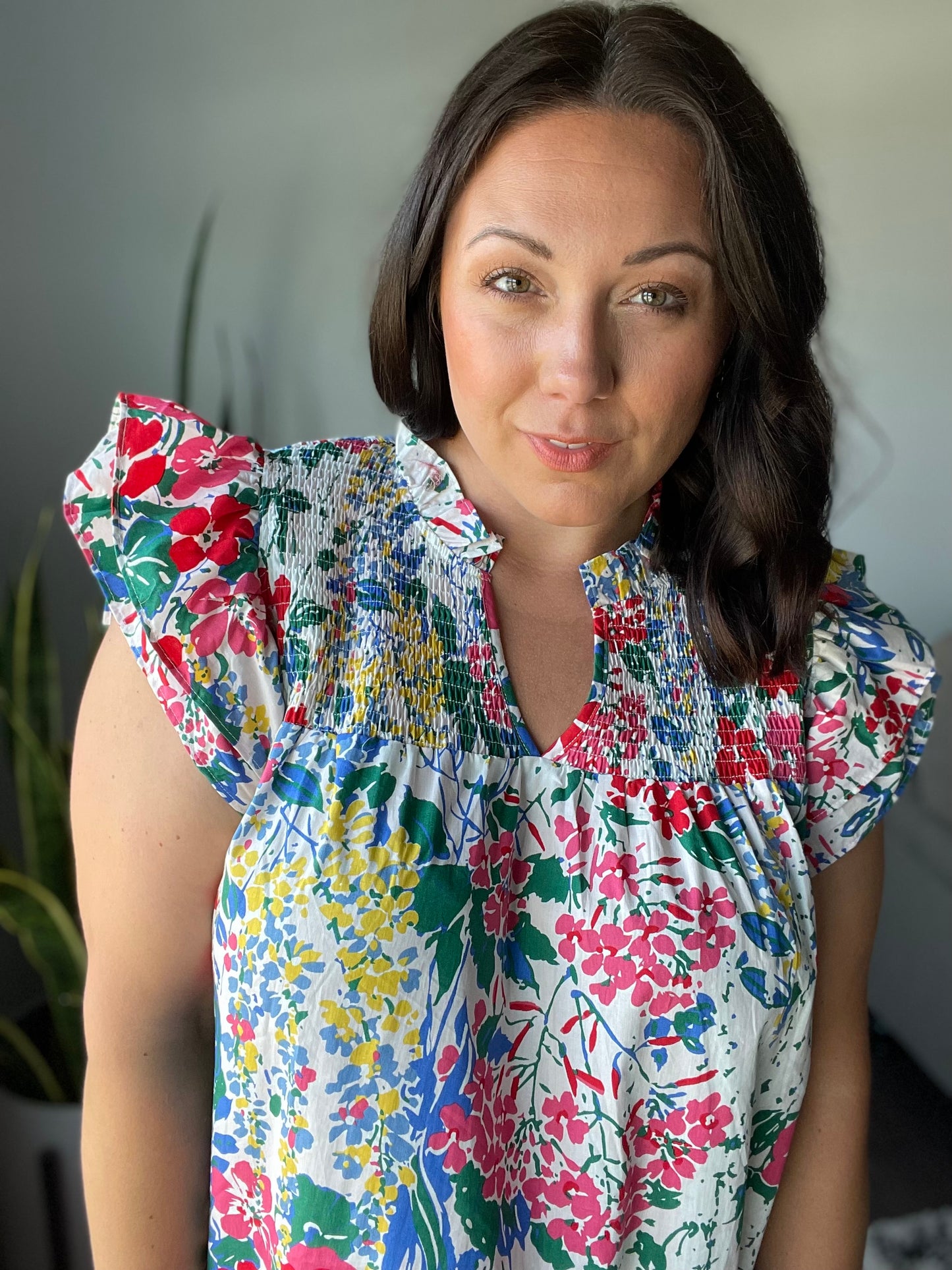 Floral Impressions Blouse