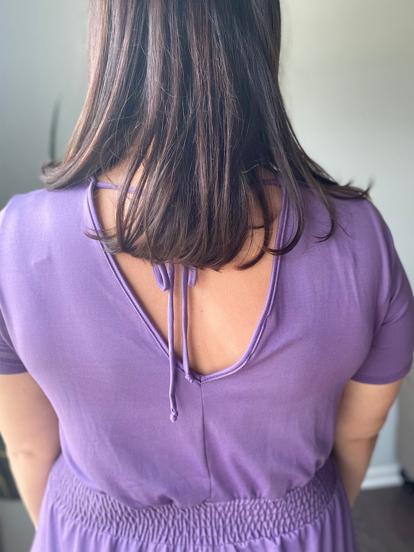 Miss Independent V-Neck Dress