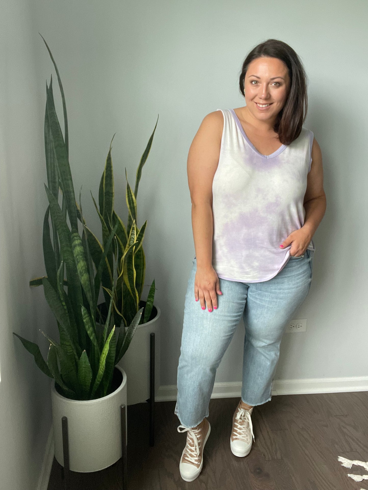 Carlee V-Neck Top