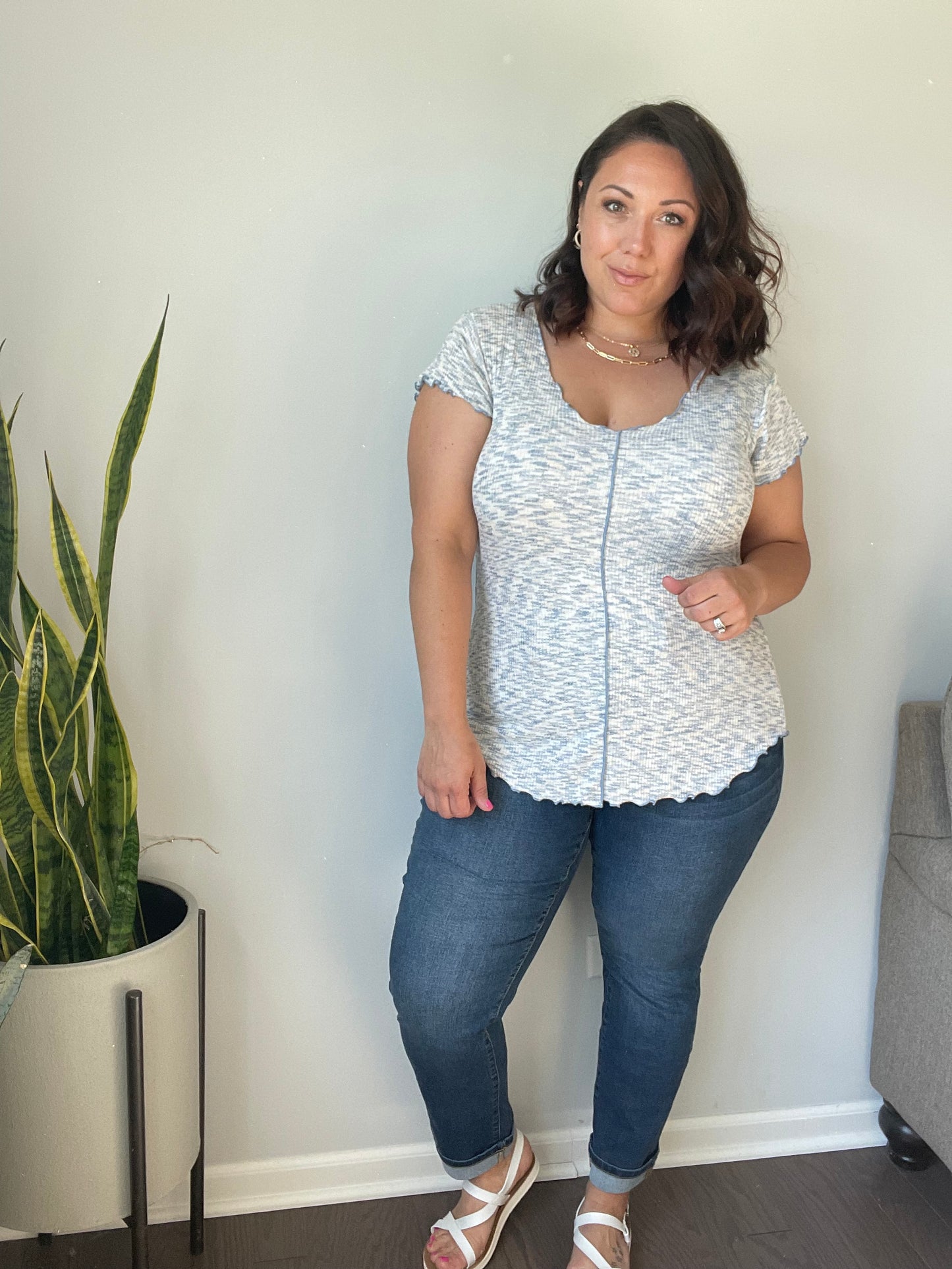 Downtown High Rise Boyfriend Jeans