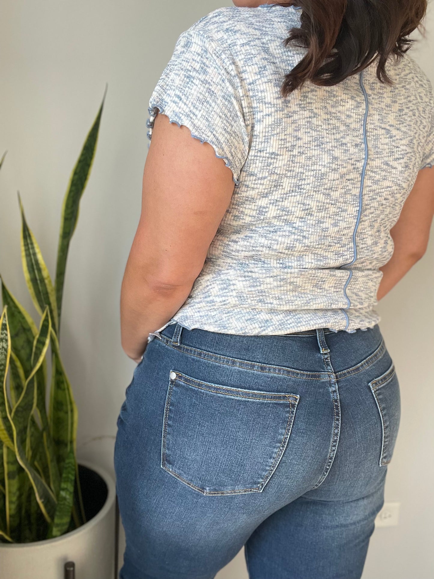 Downtown High Rise Boyfriend Jeans