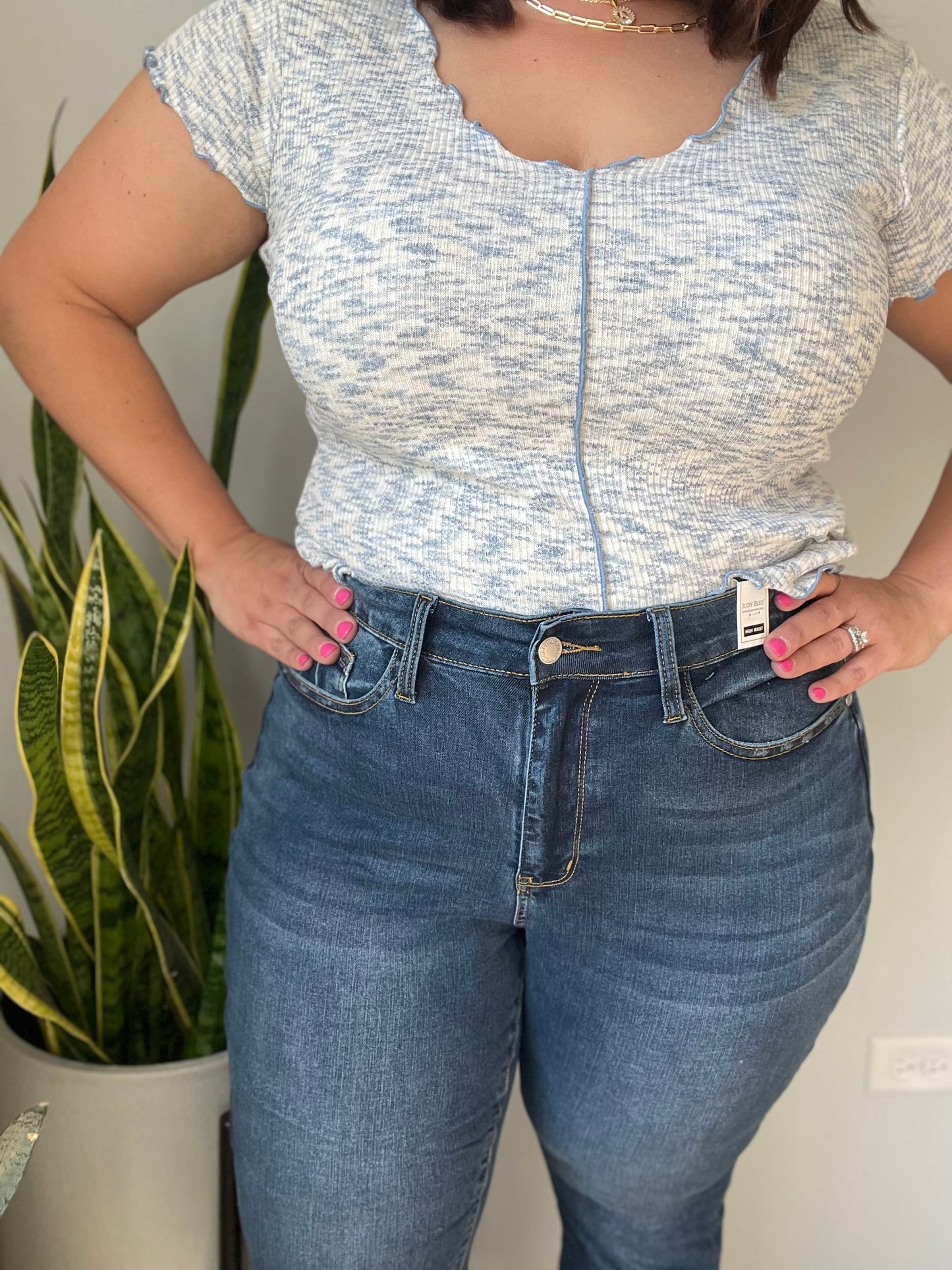 Downtown High Rise Boyfriend Jeans