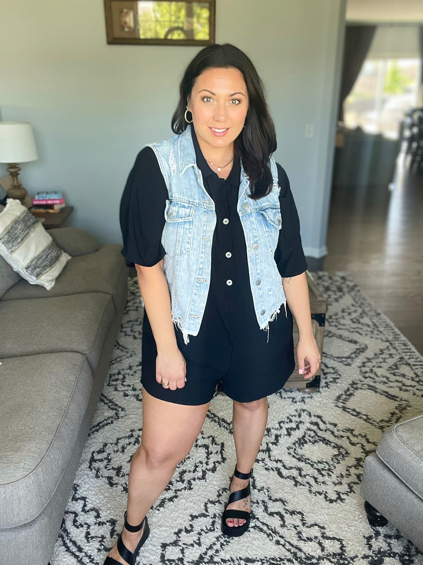 Up Early V-Neck Romper