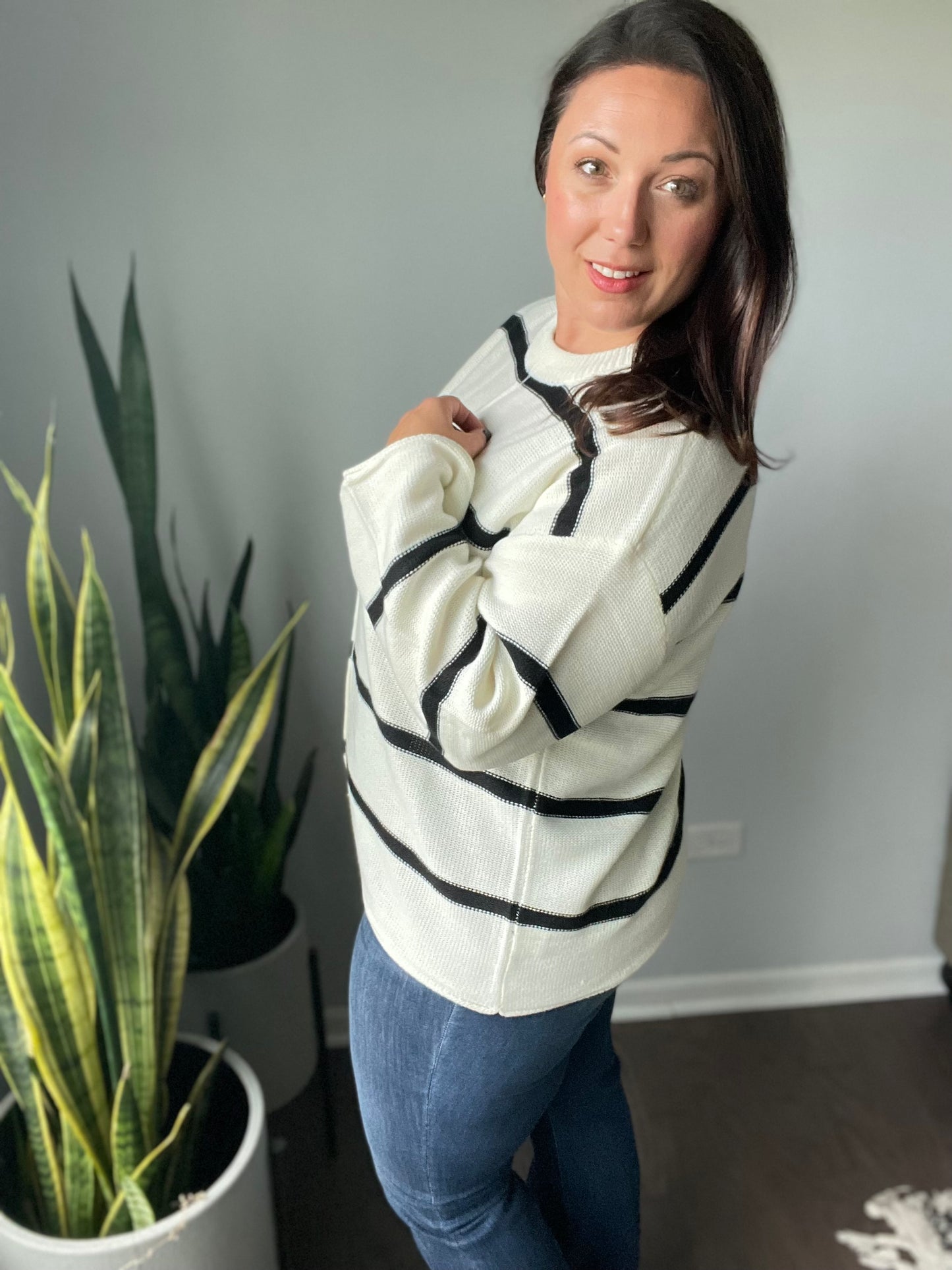 Always a Classic Striped Sweater