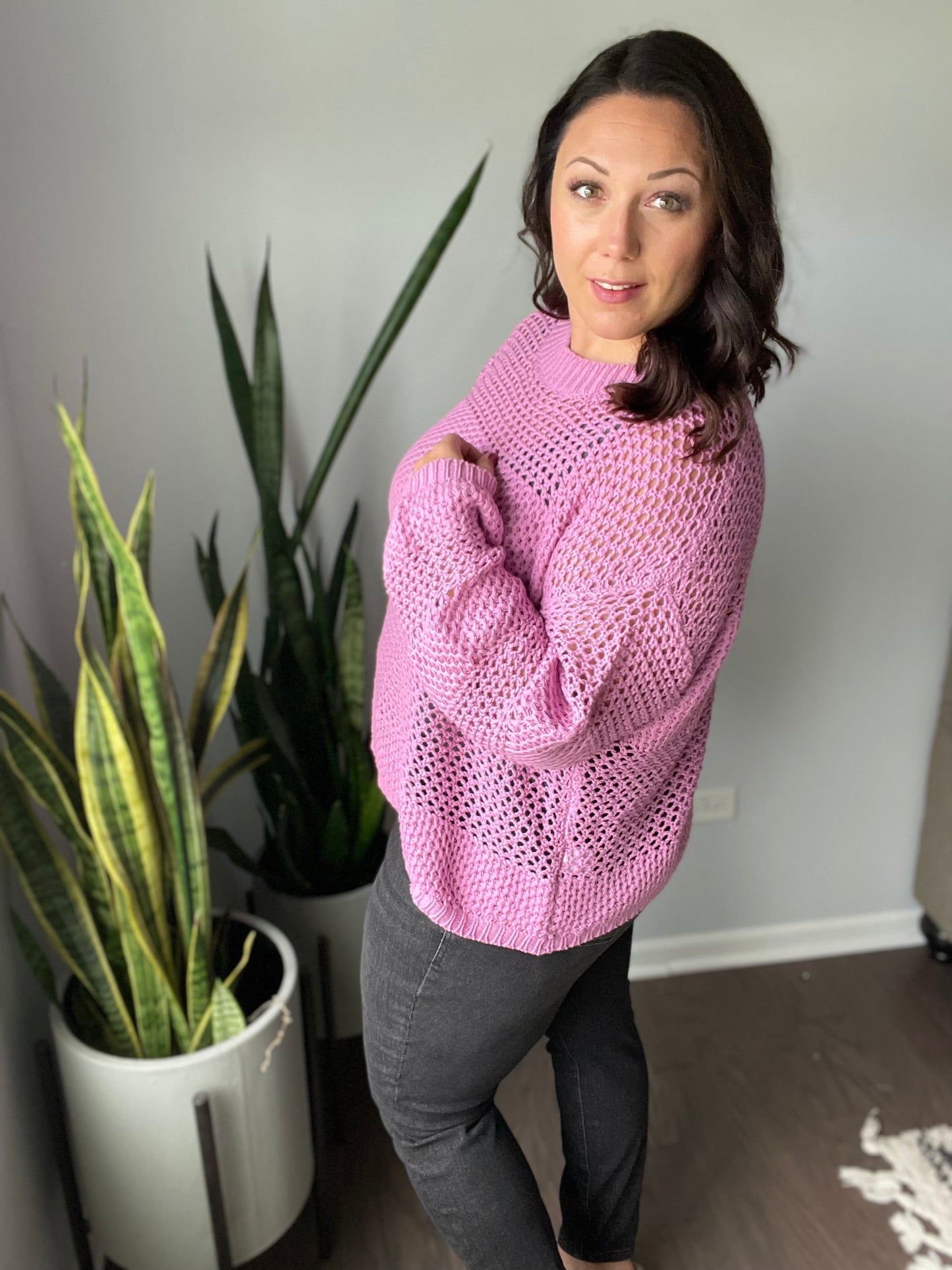 My Latest Love Loose Knit Sweater