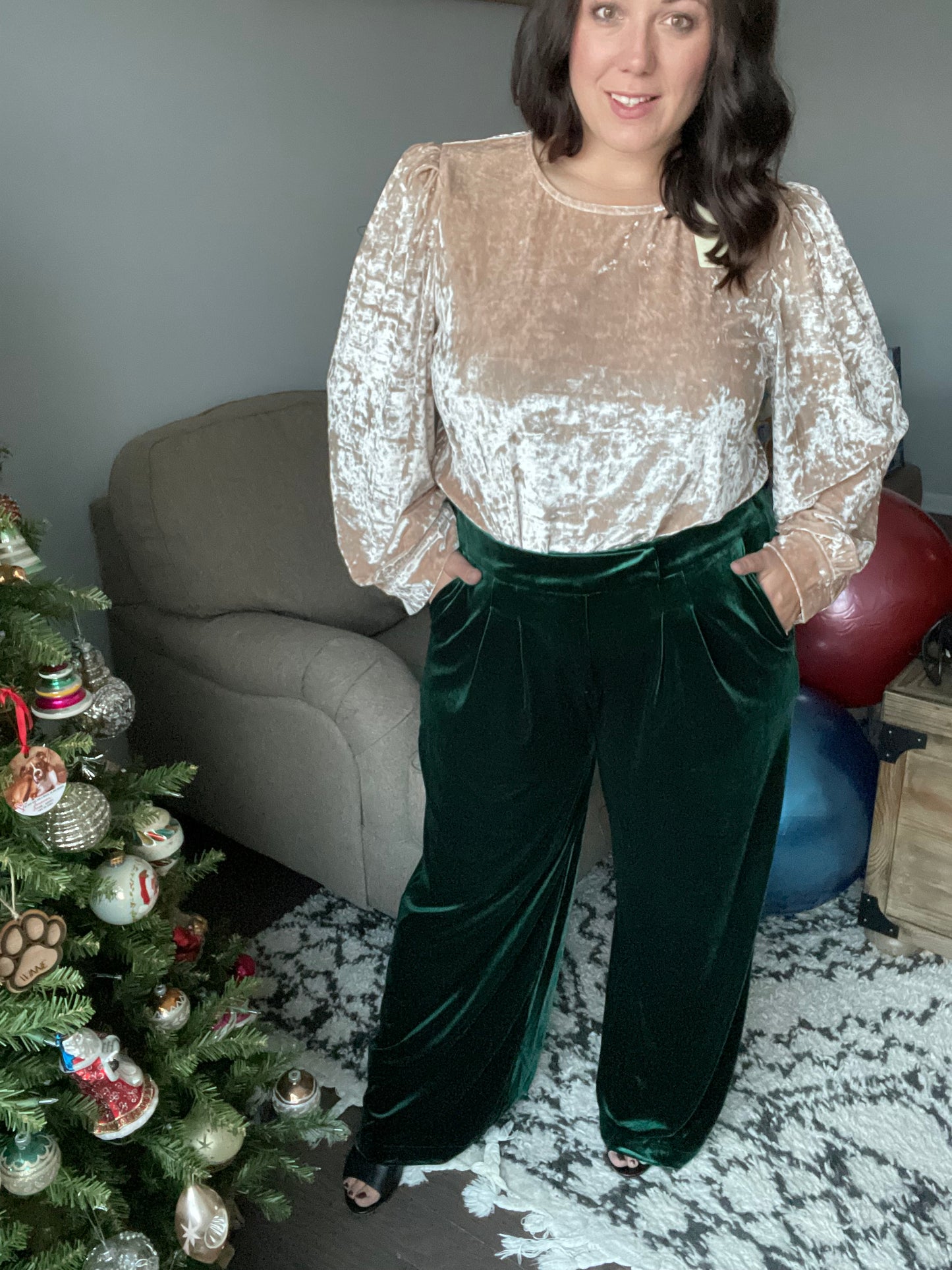 Velvet Elvis Wide Leg Pants