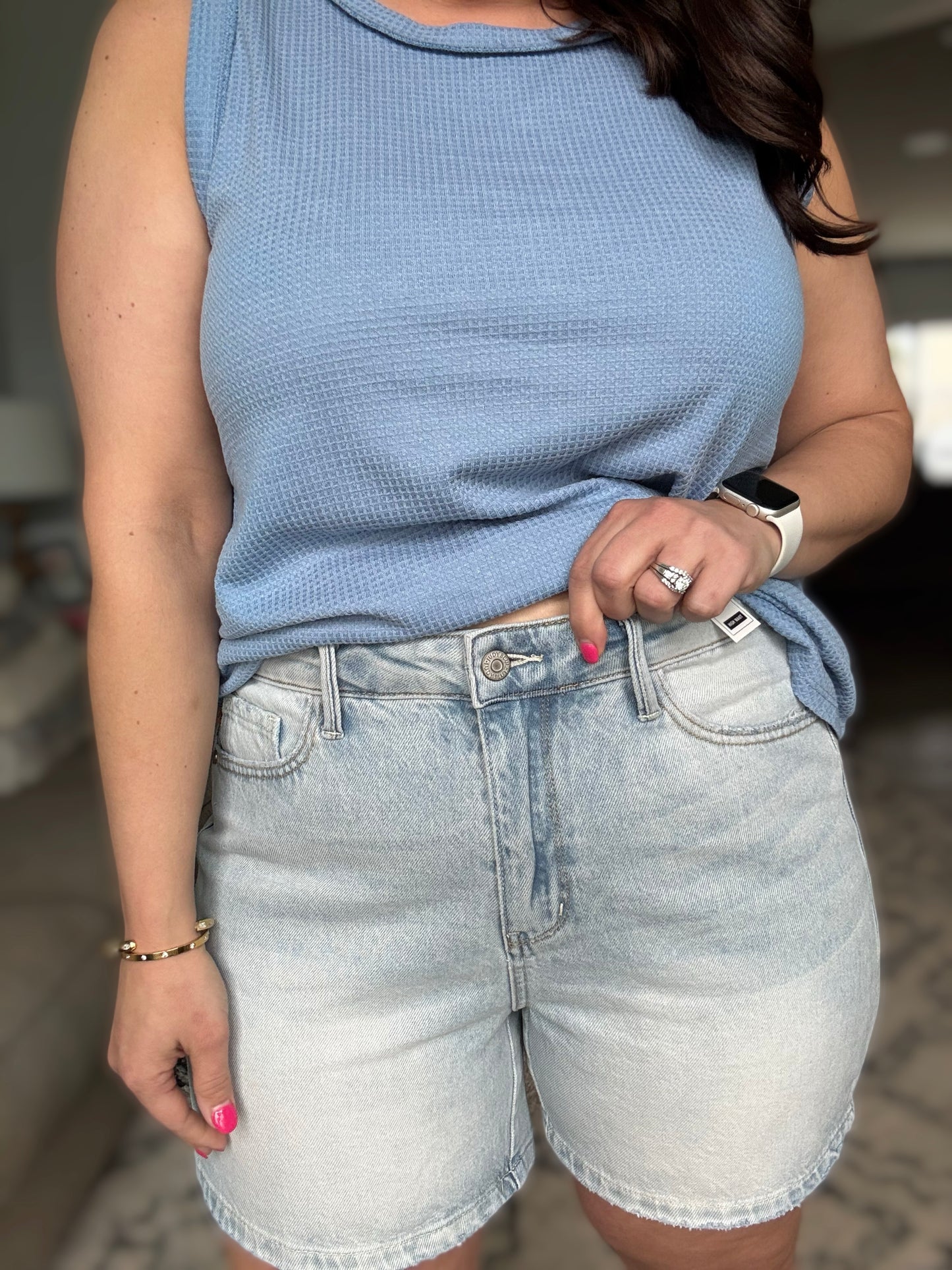 Cecily High Rise Rigid Magic Shorts