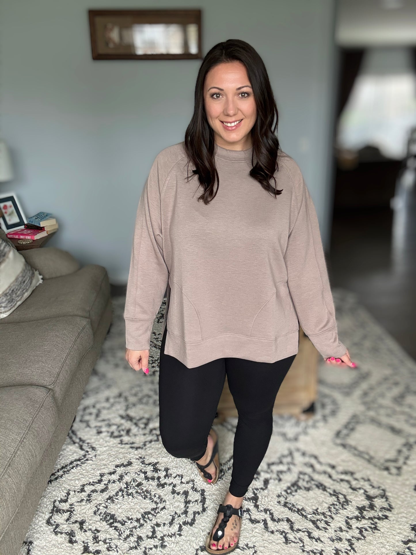 Squat Squad High Waisted Leggings in Black
