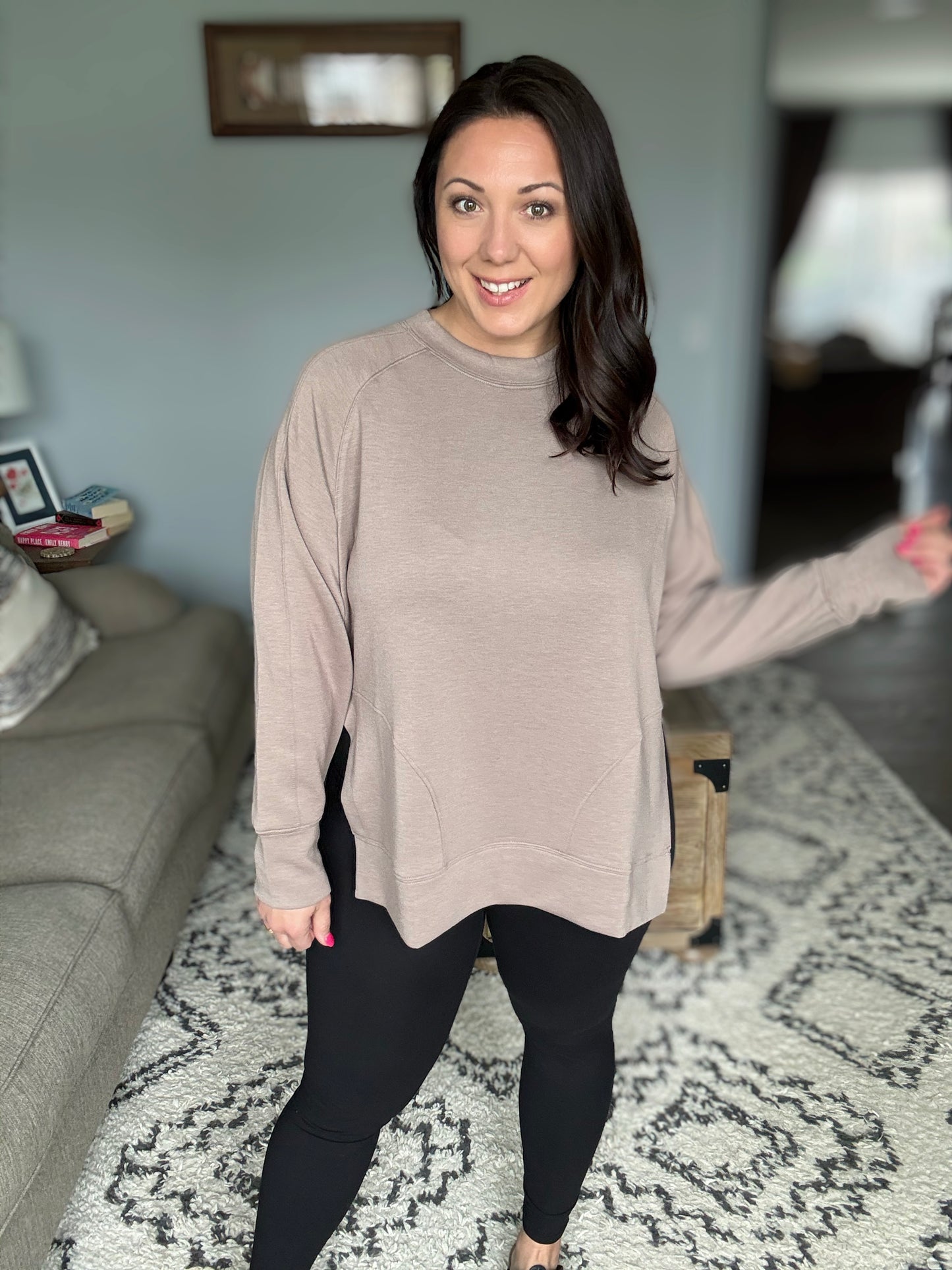 Squat Squad High Waisted Leggings in Black