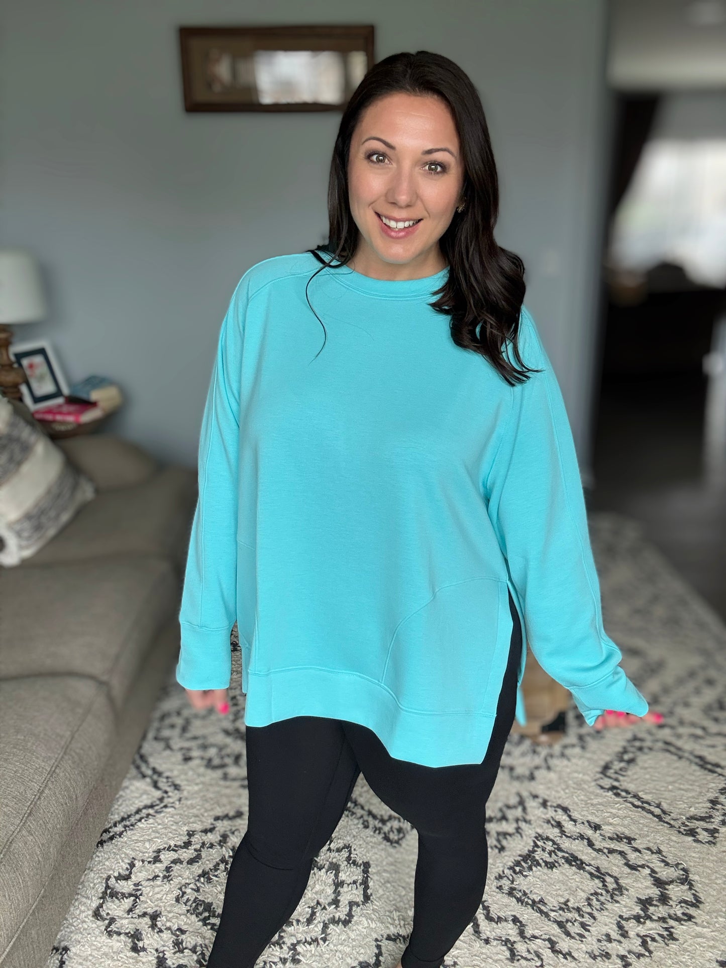 Squat Squad High Waisted Leggings in Black