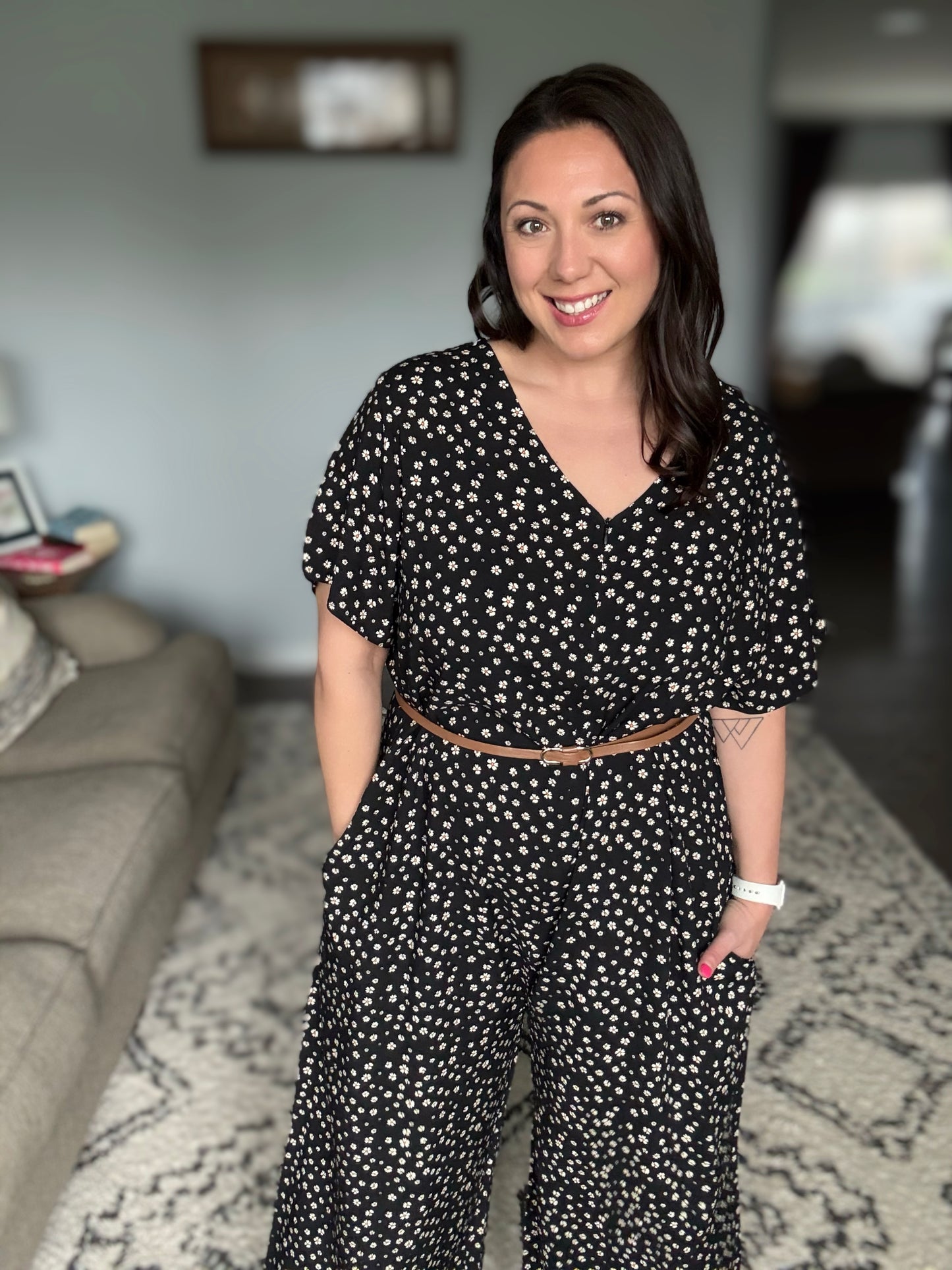 Jasmine Jumpsuit Blossoms